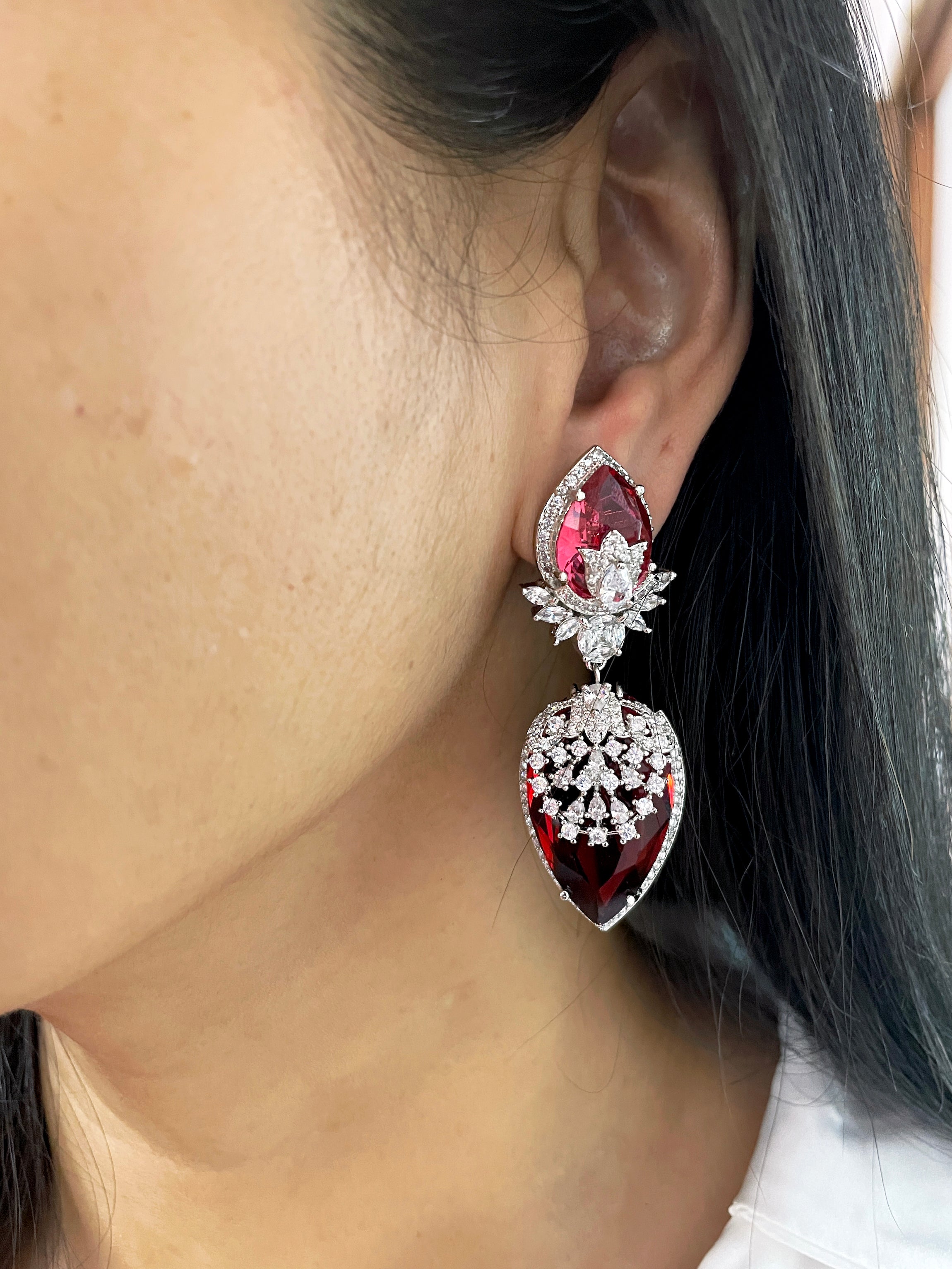 Della Diamond & Gemstone Designer Earrings
