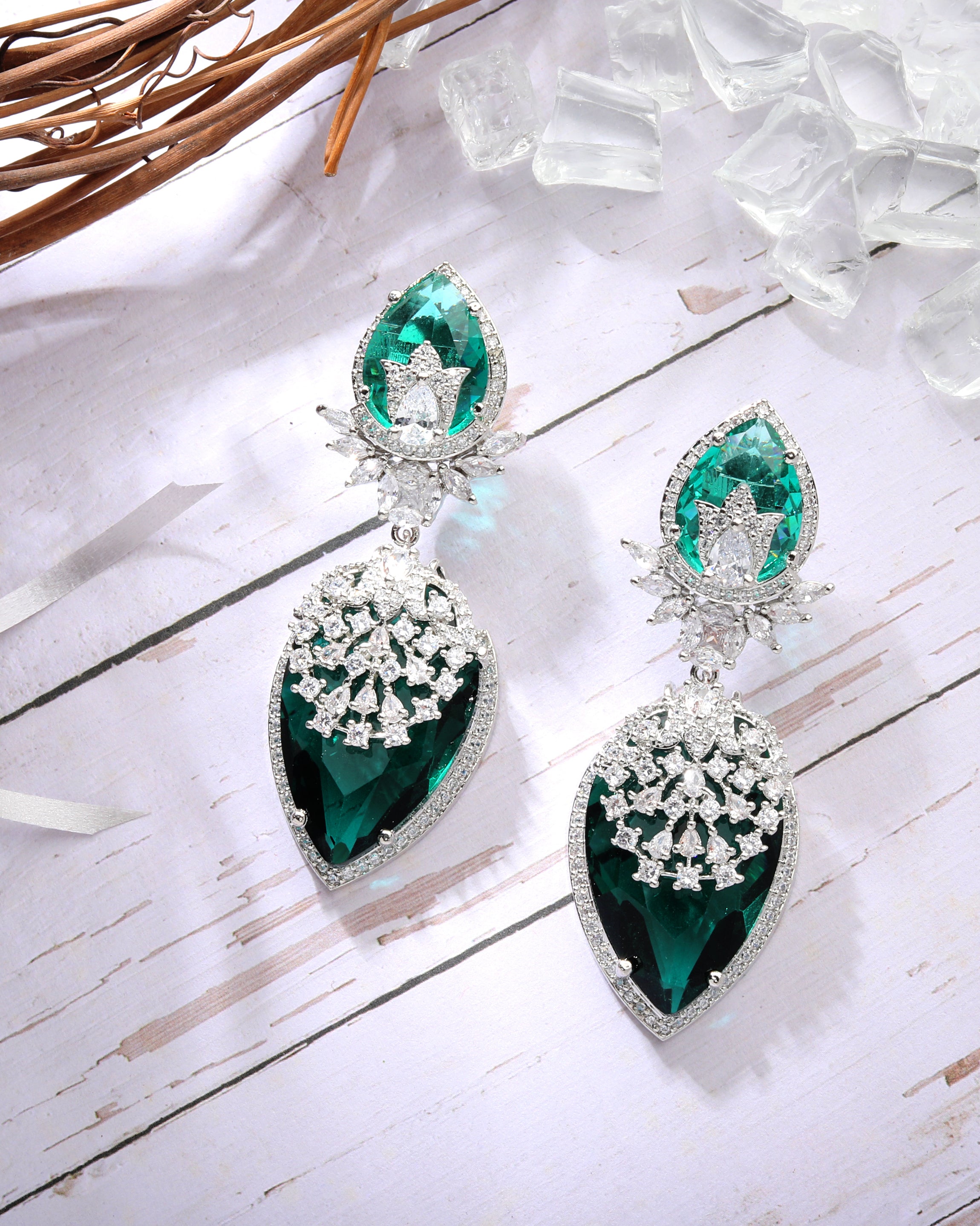 Della Diamond & Gemstone Designer Earrings