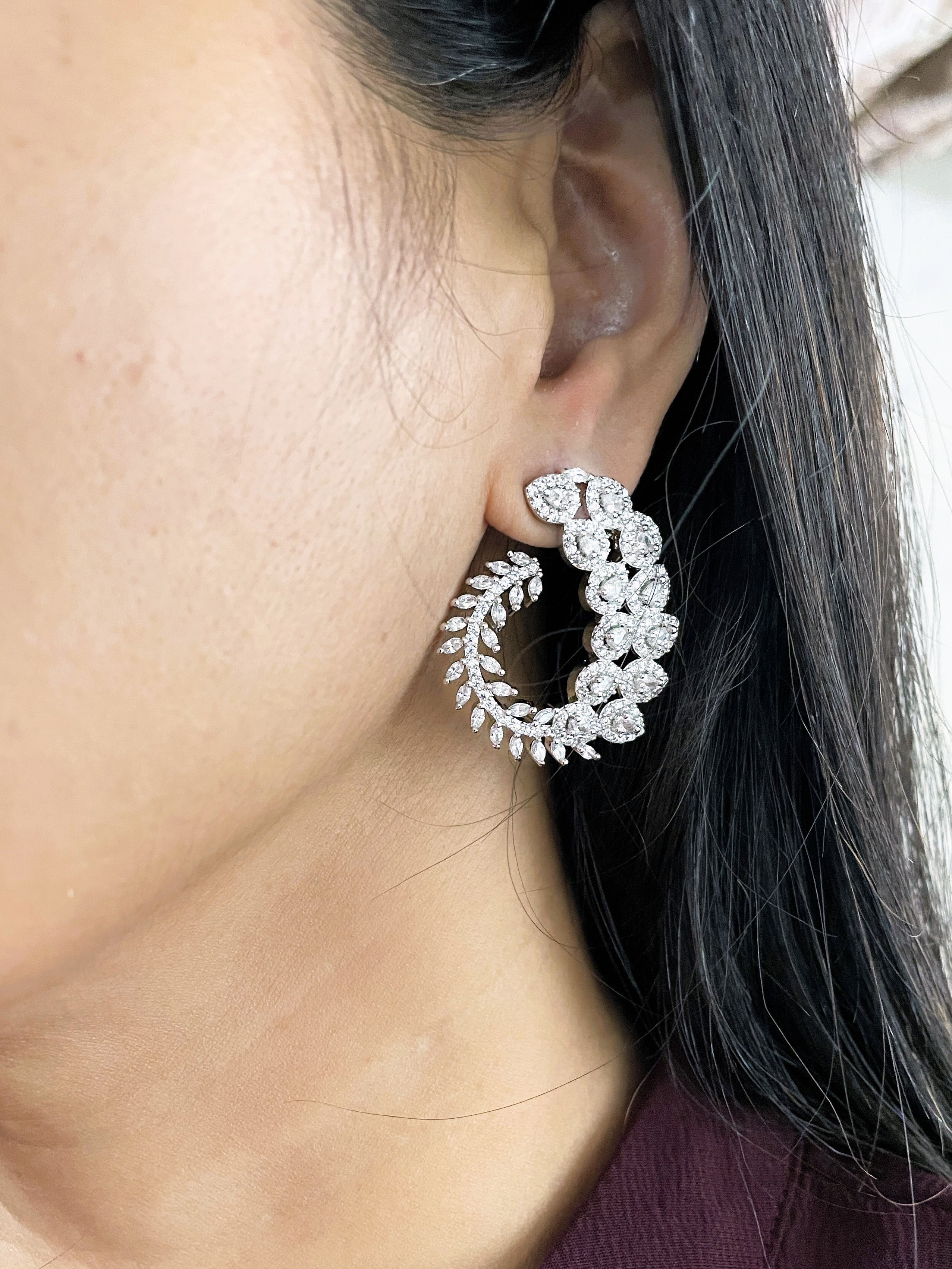 Imitation Jewellery CZ Earrings