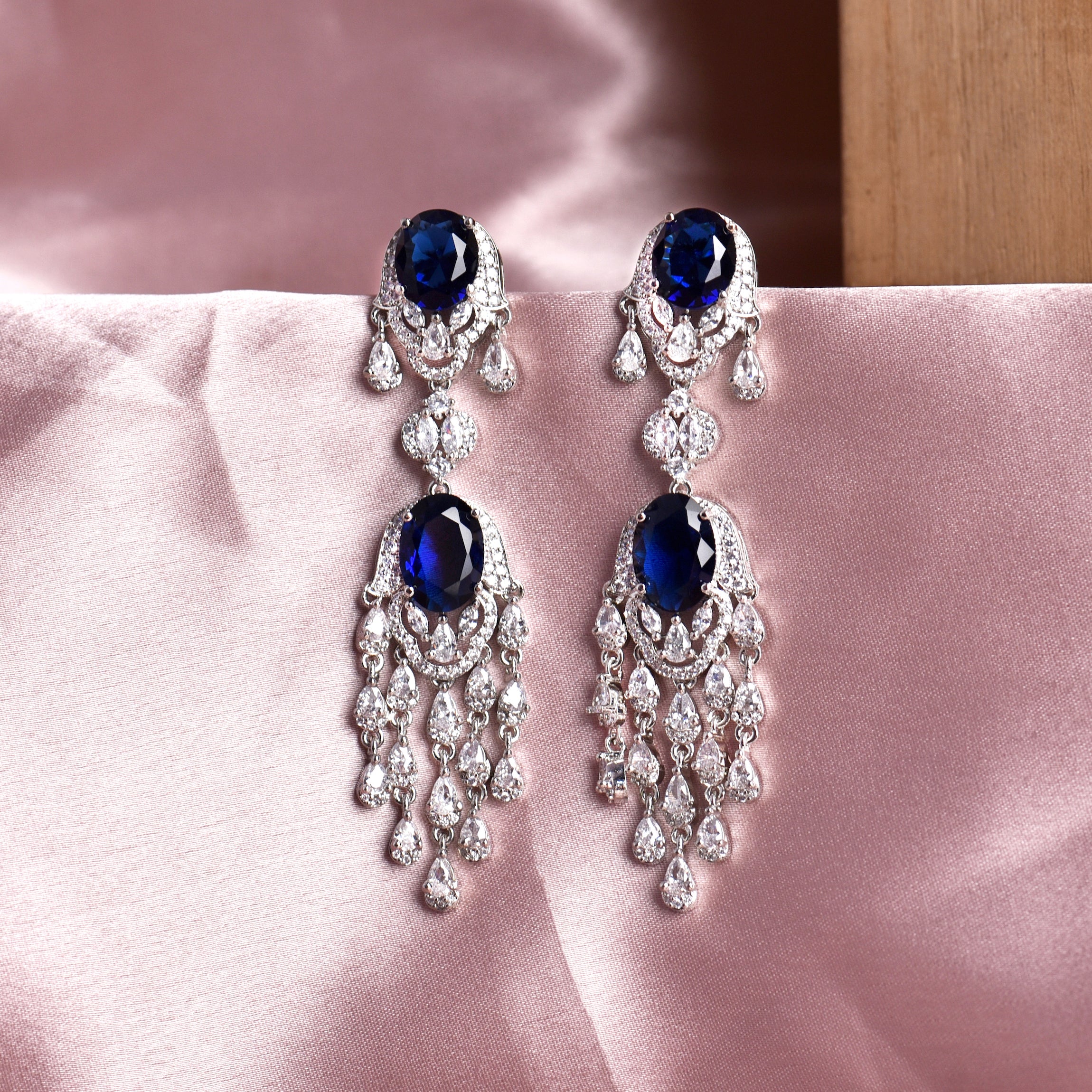 Fringe Diamond Designer Earrings