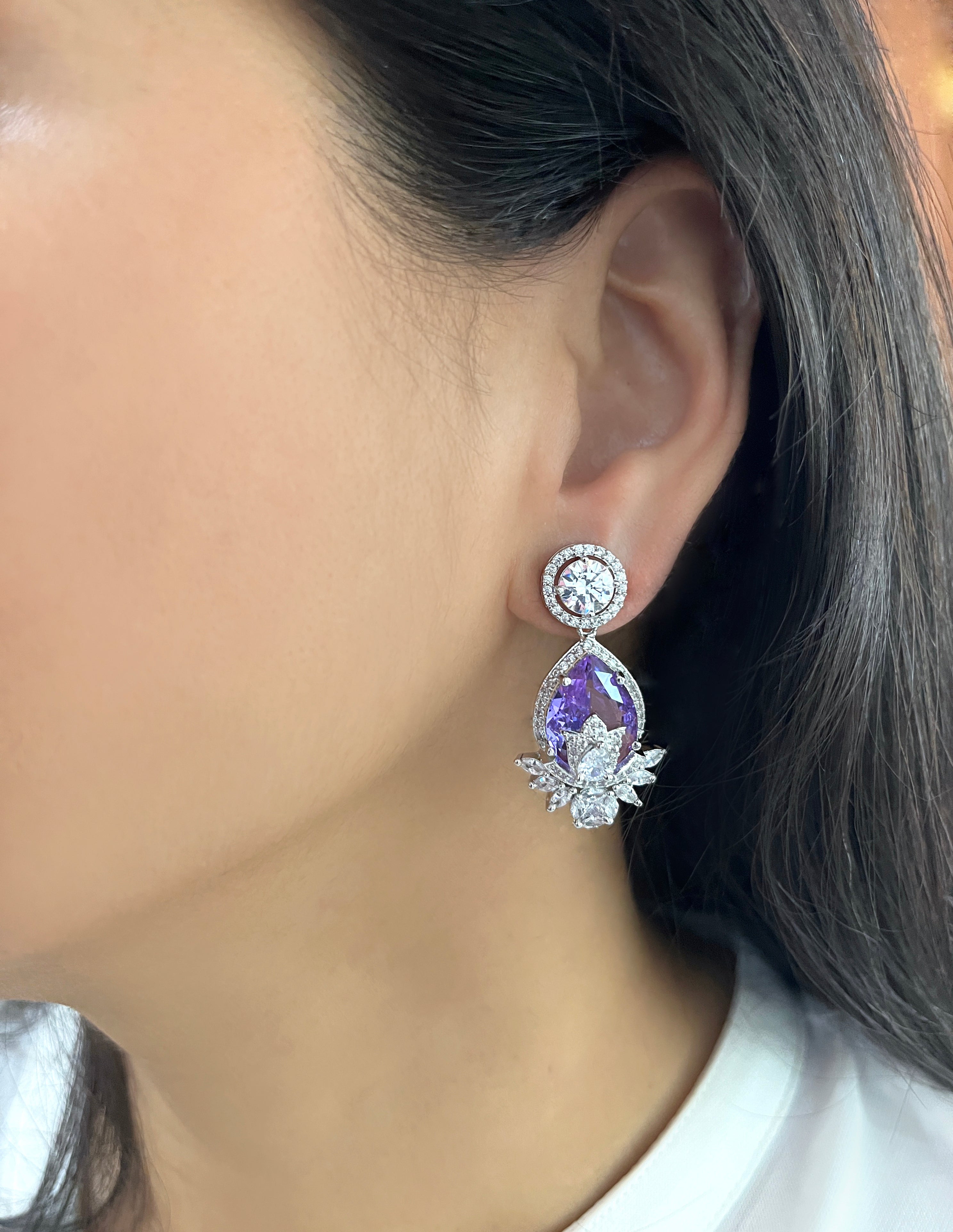 Ayla Diamond Designer Earrings