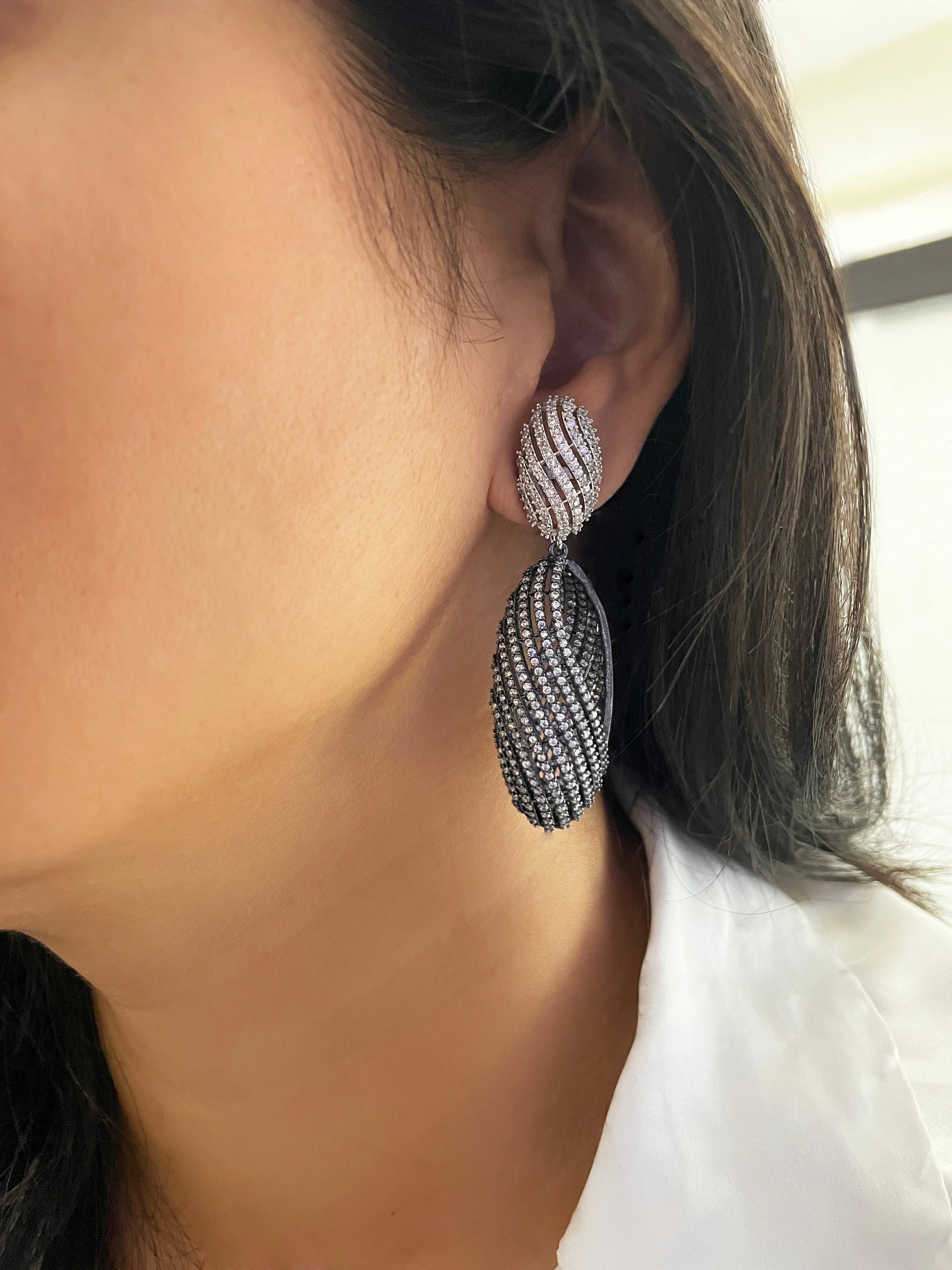 Katie Diamond Designer Earrings