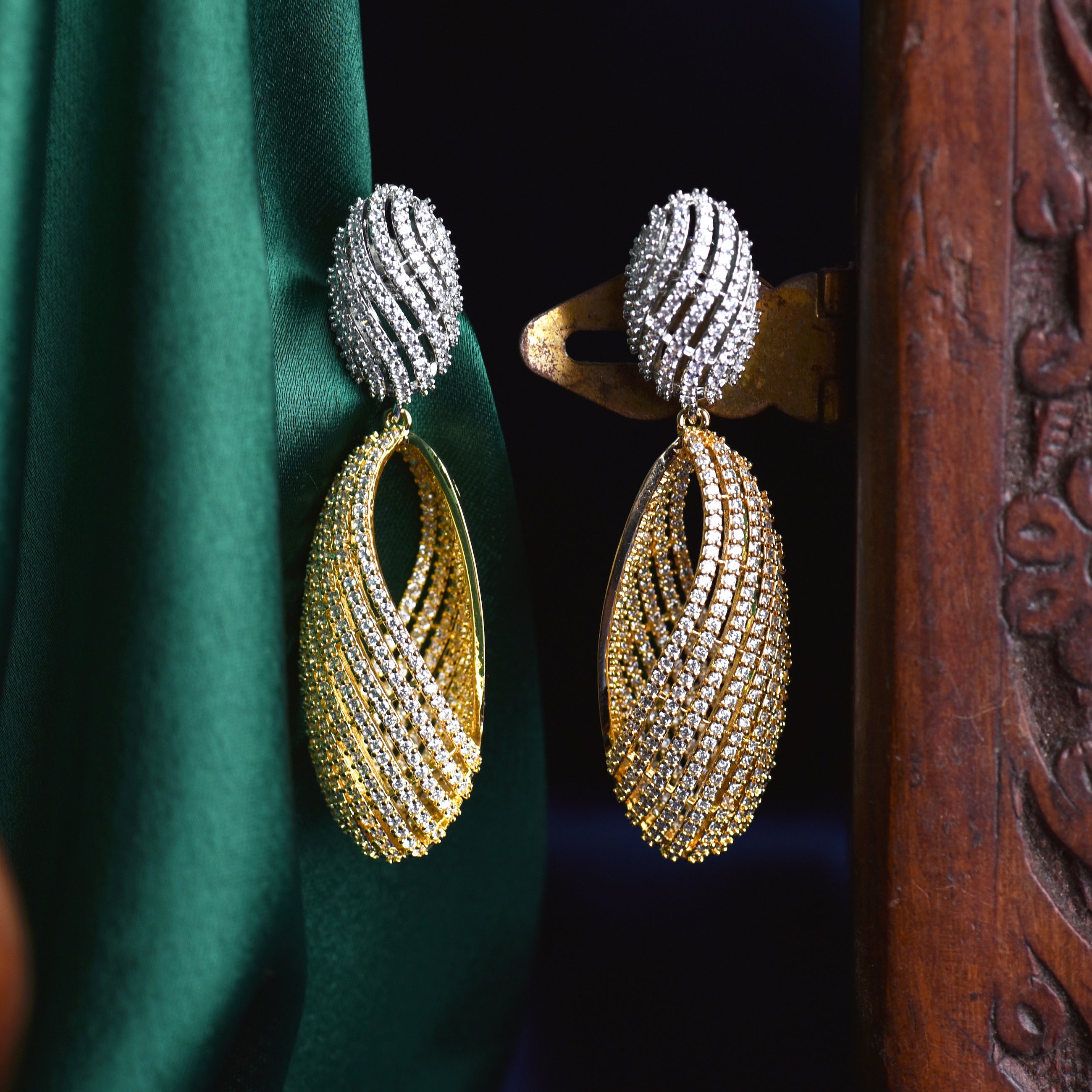 Katie Diamond Designer Earrings