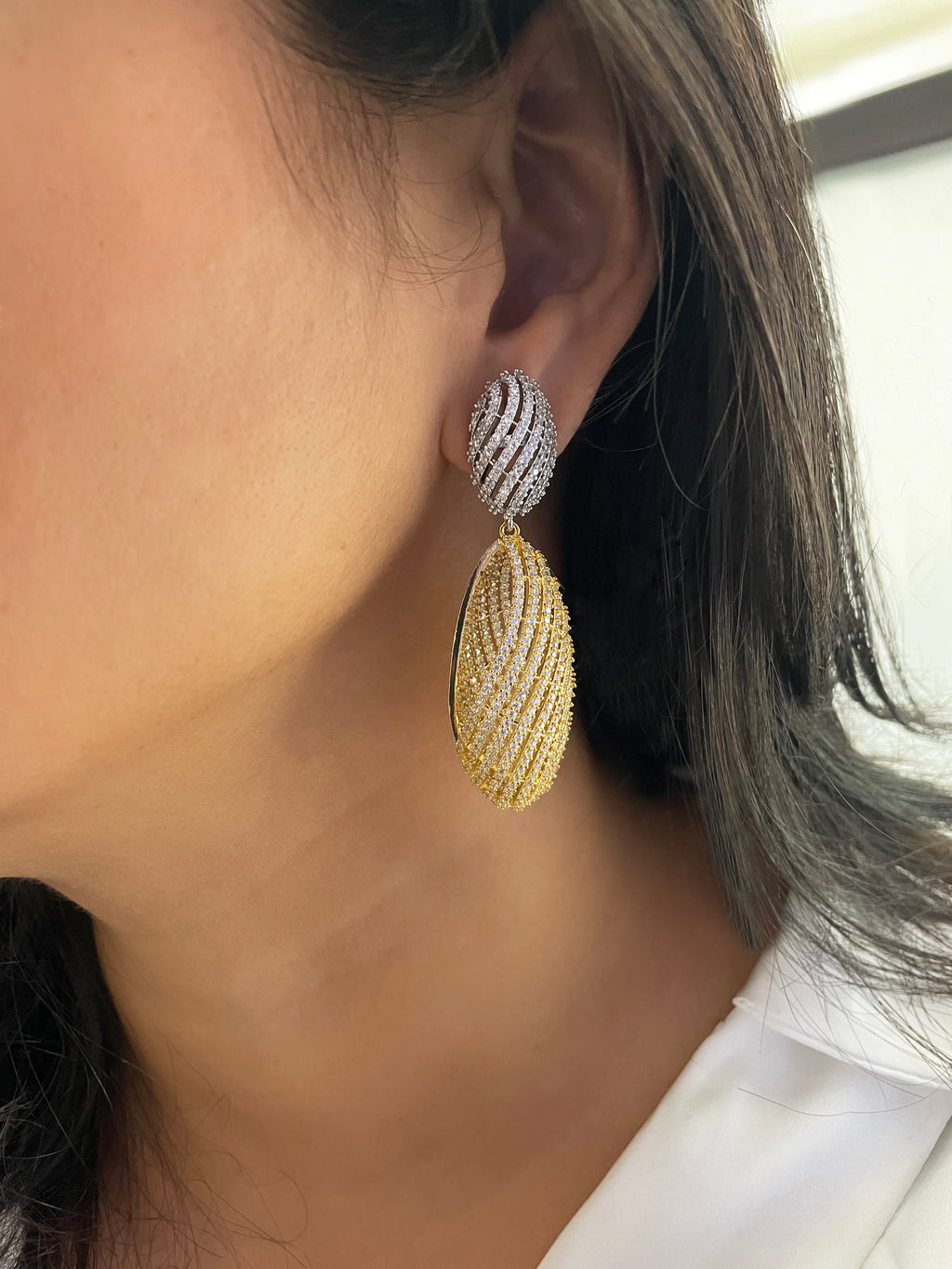 Katie Diamond Designer Earrings