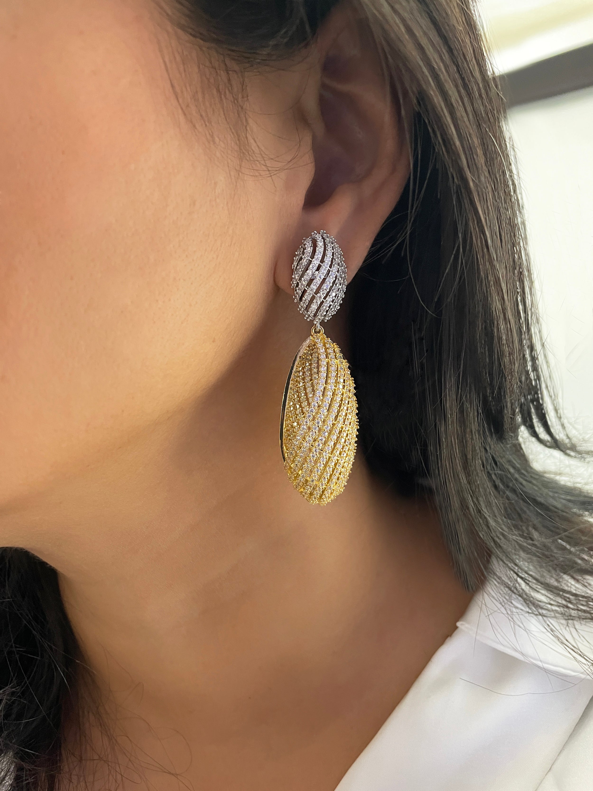 Katie Diamond Designer Earrings