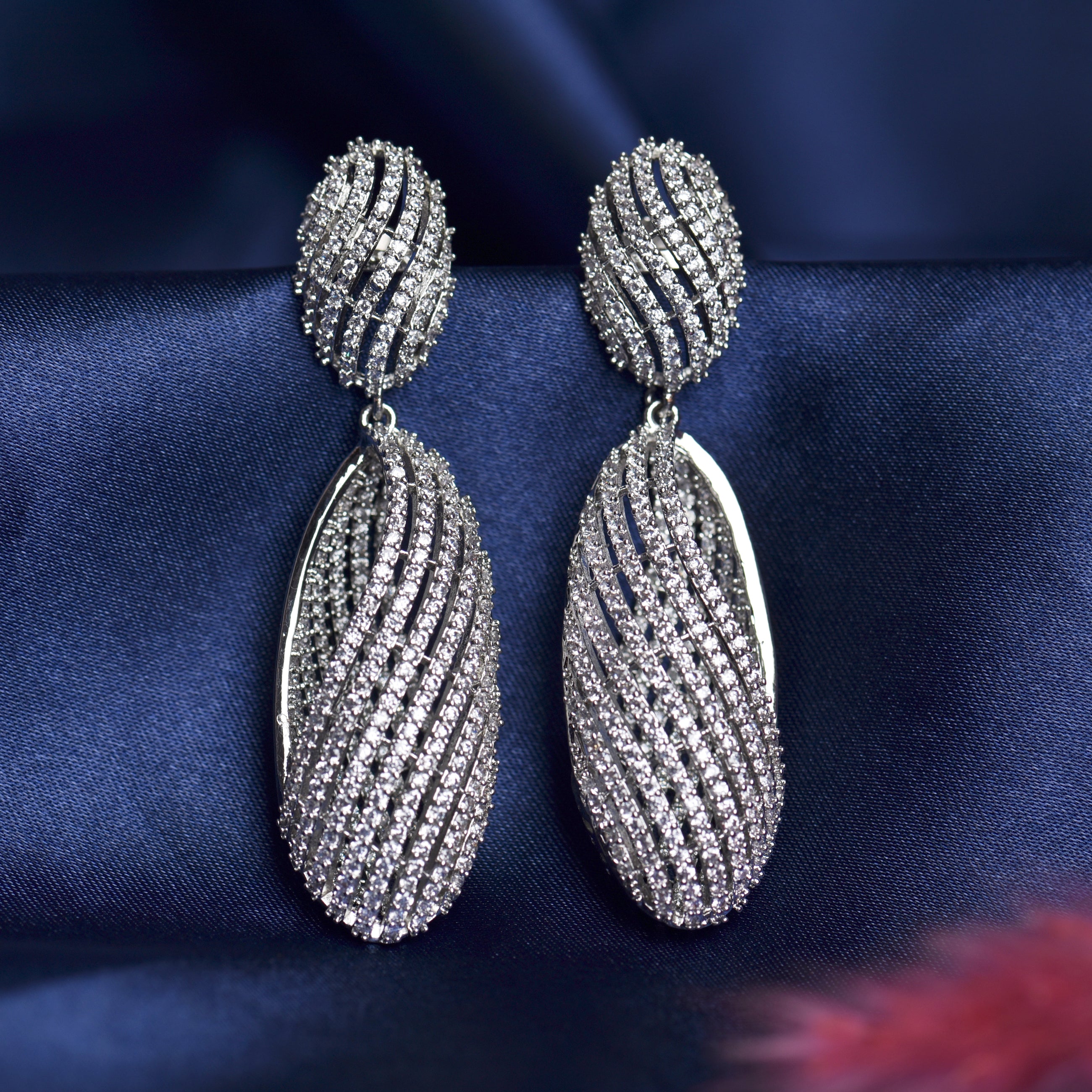 Katie Diamond Designer Earrings