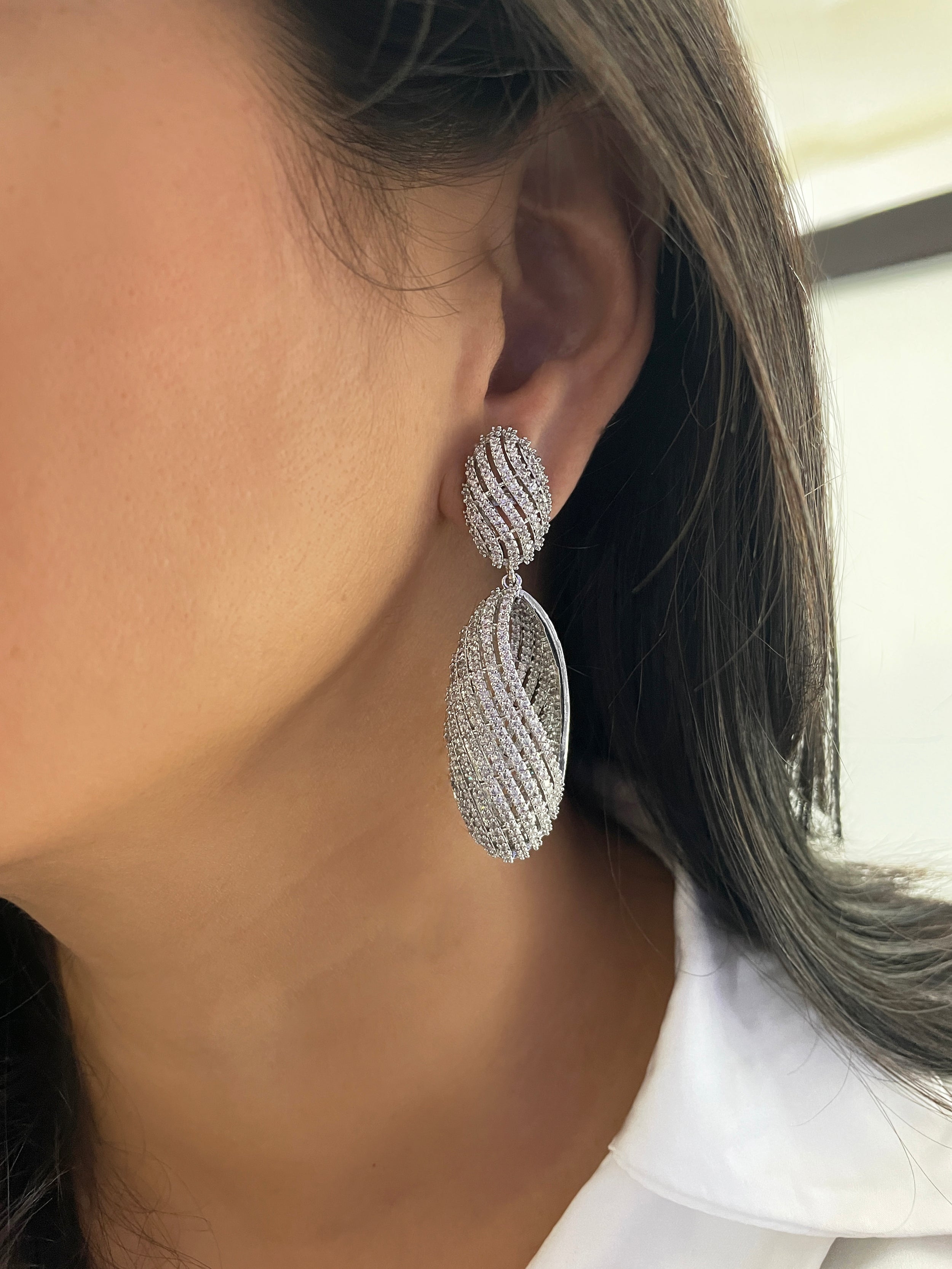 Katie Diamond Designer Earrings