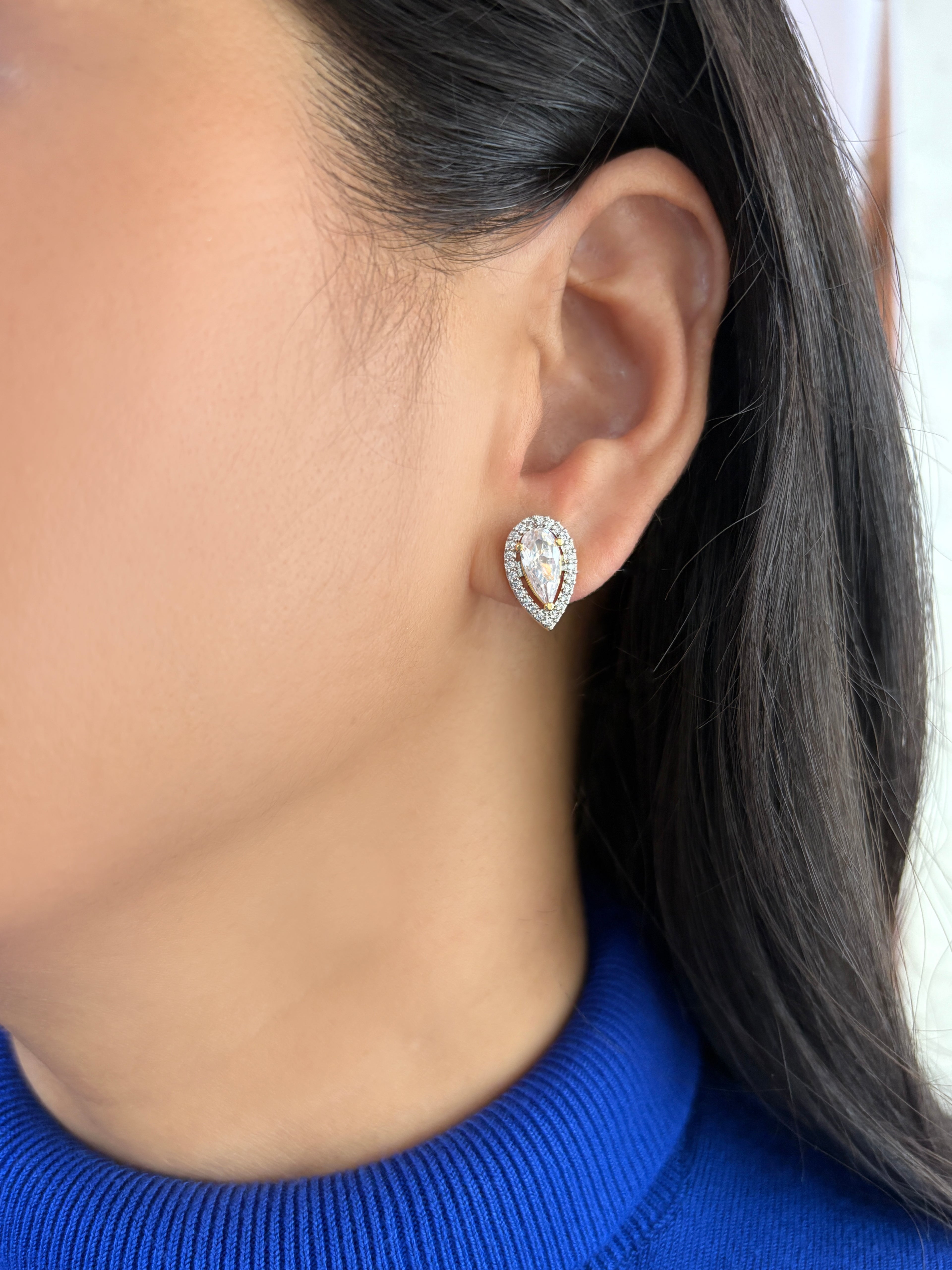 Dorris Two in One Diamond Studs