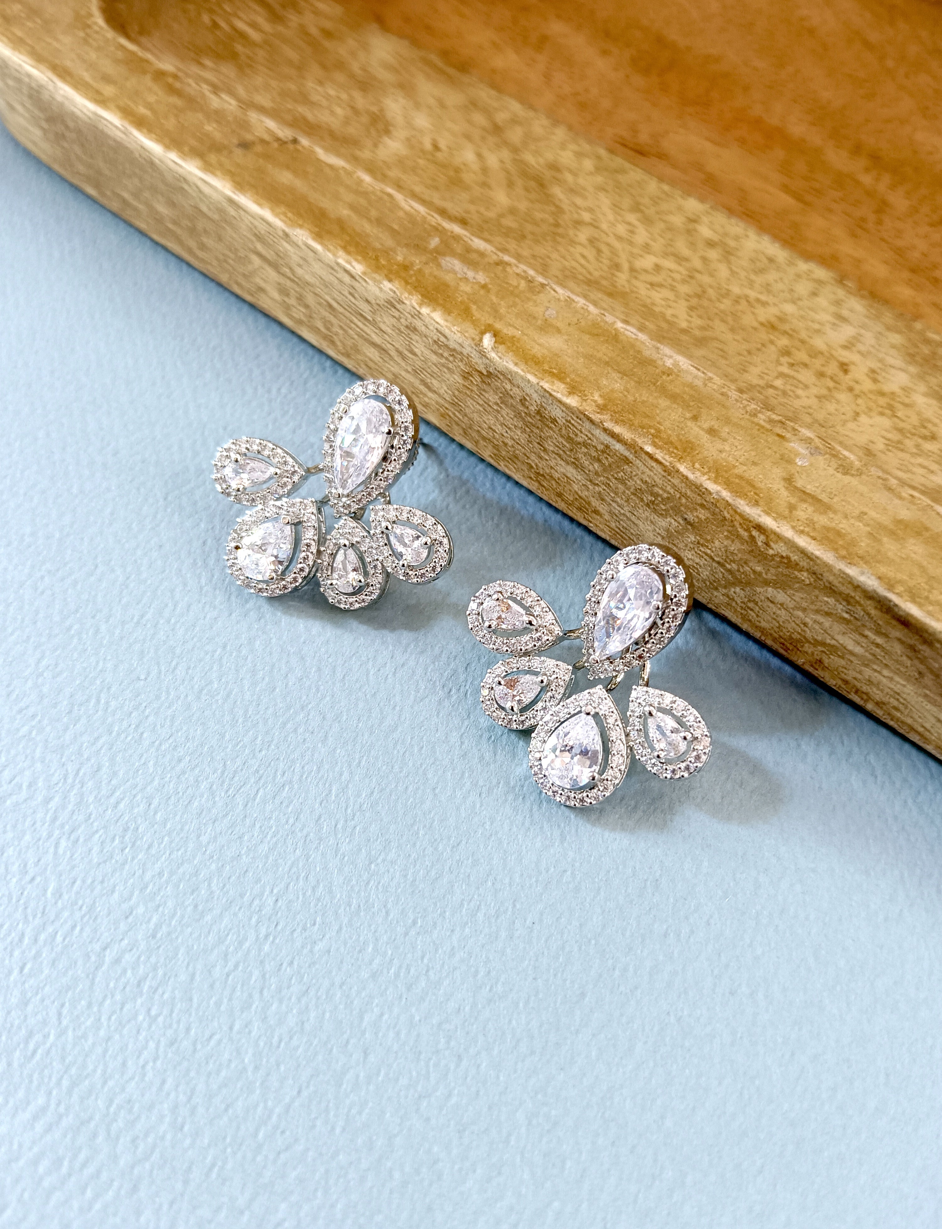 Dorris Two in One Diamond Studs
