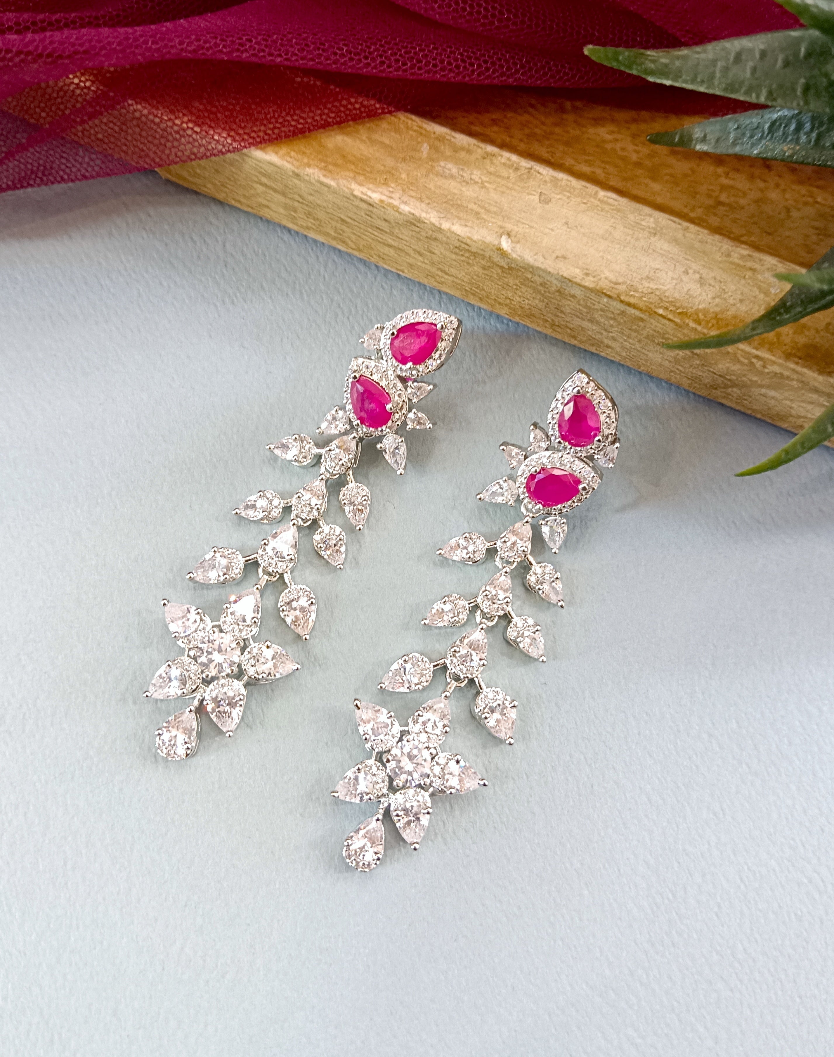 Honey Diamond Designer Earrings