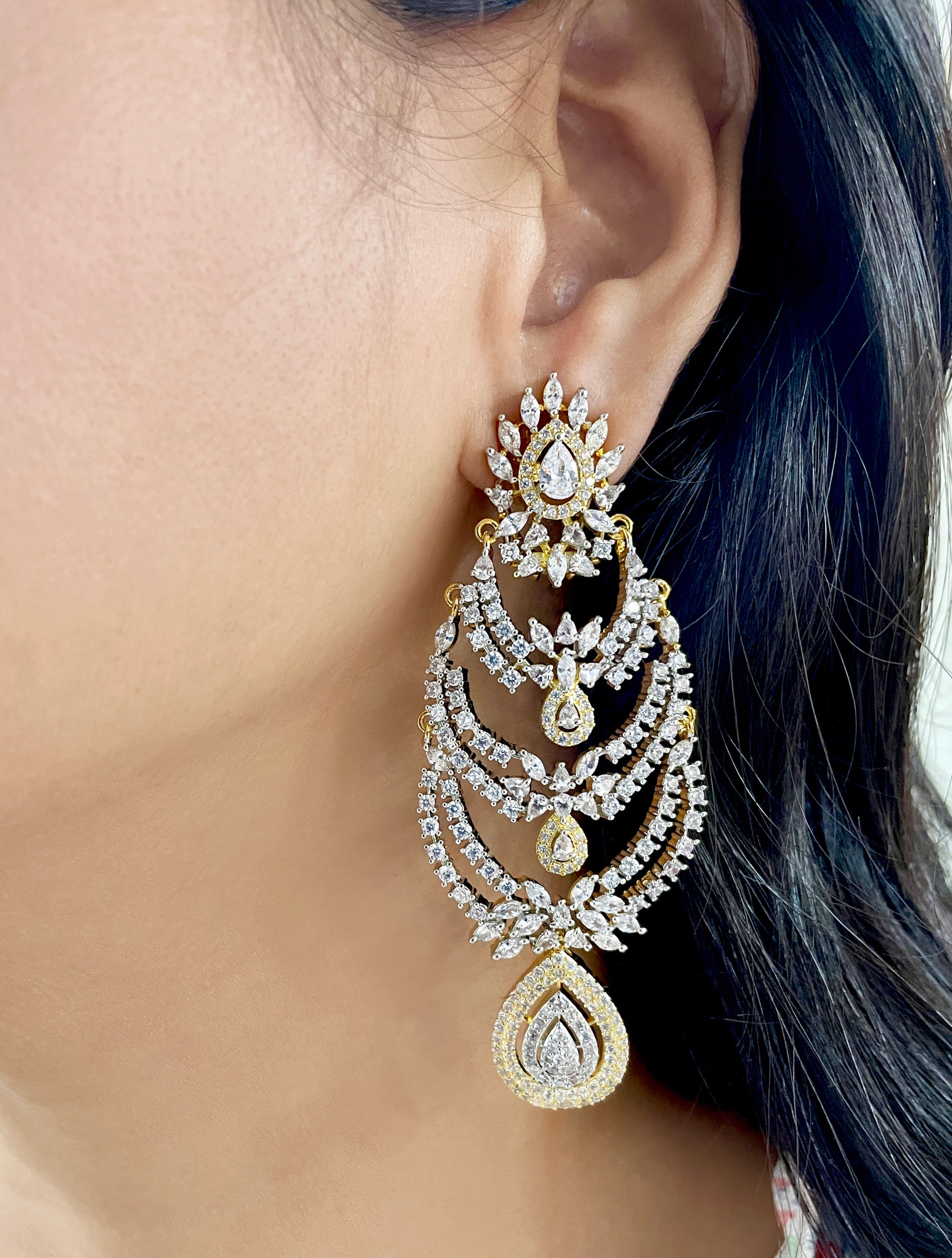 Juhi Diamond Designer Earrings