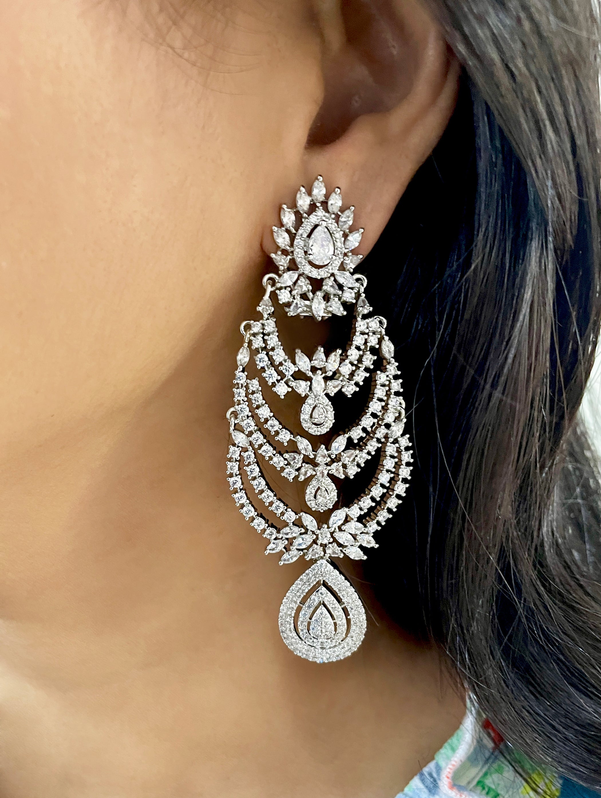 Juhi Diamond Designer Earrings