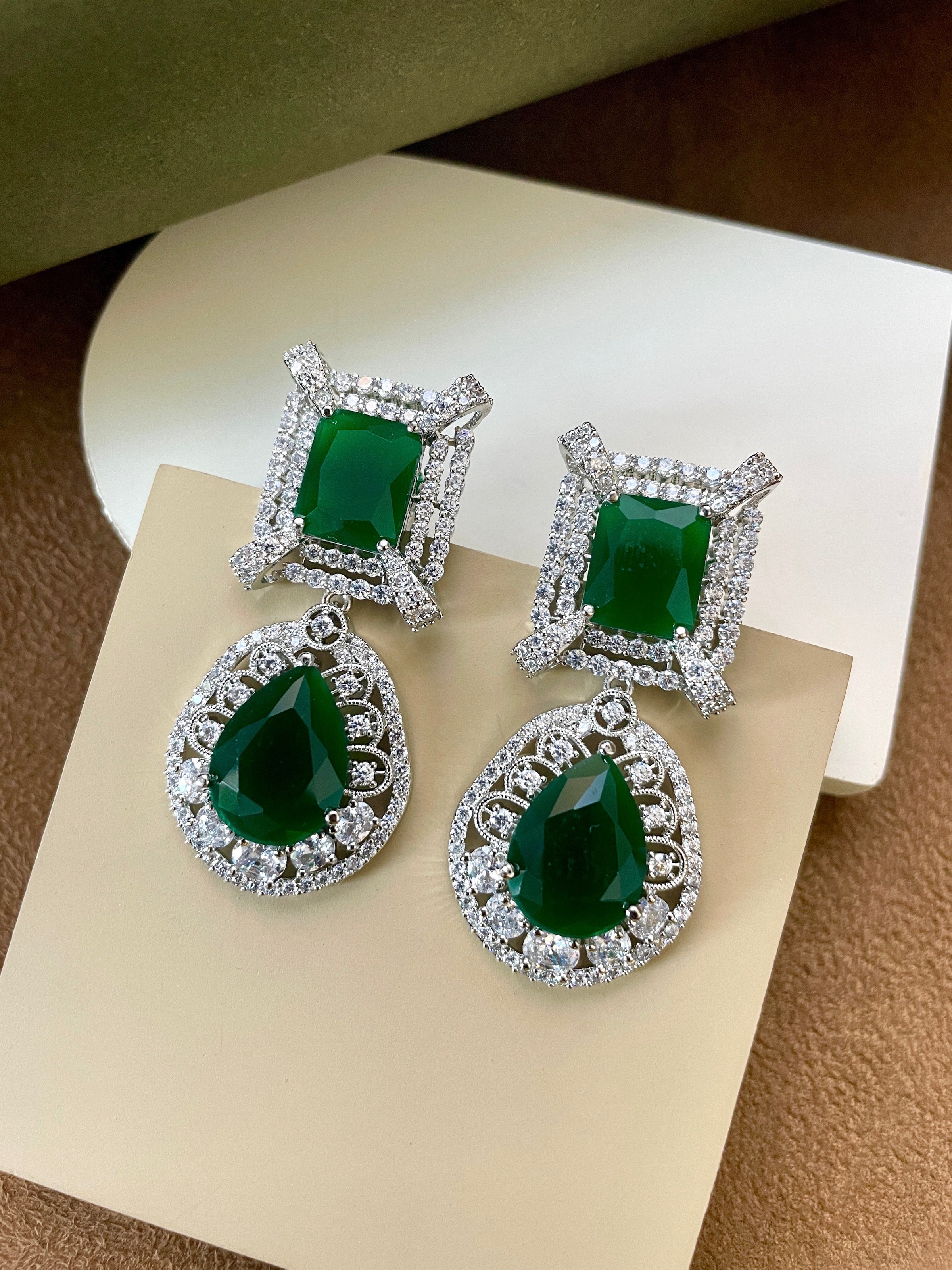 Magna Designer Diamond Earrings