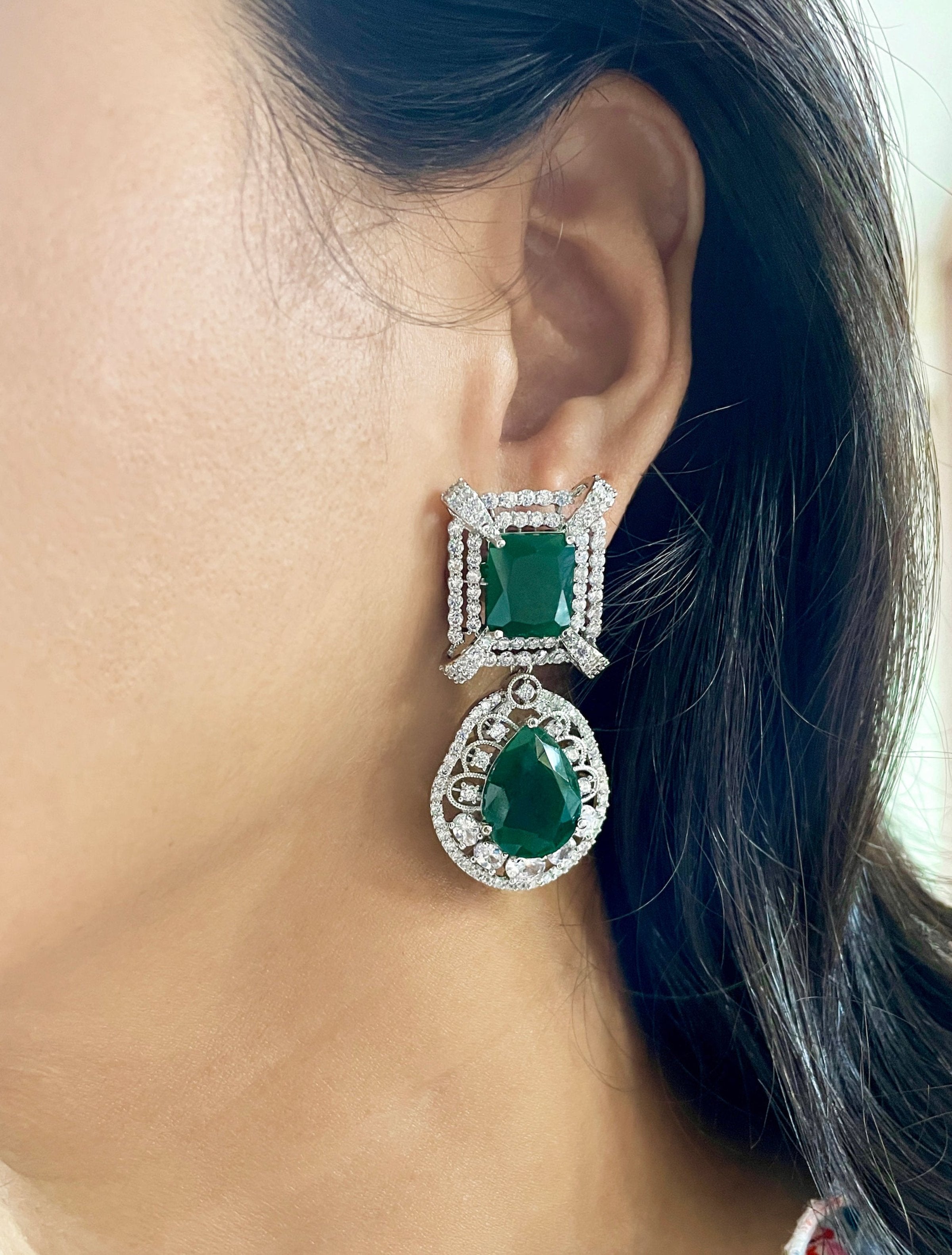 Magna Designer Diamond Earrings