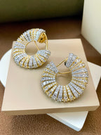 Sylvia Diamond Designer Studs
