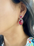 Imitation Jewellery CZ & Color Stone Earrings