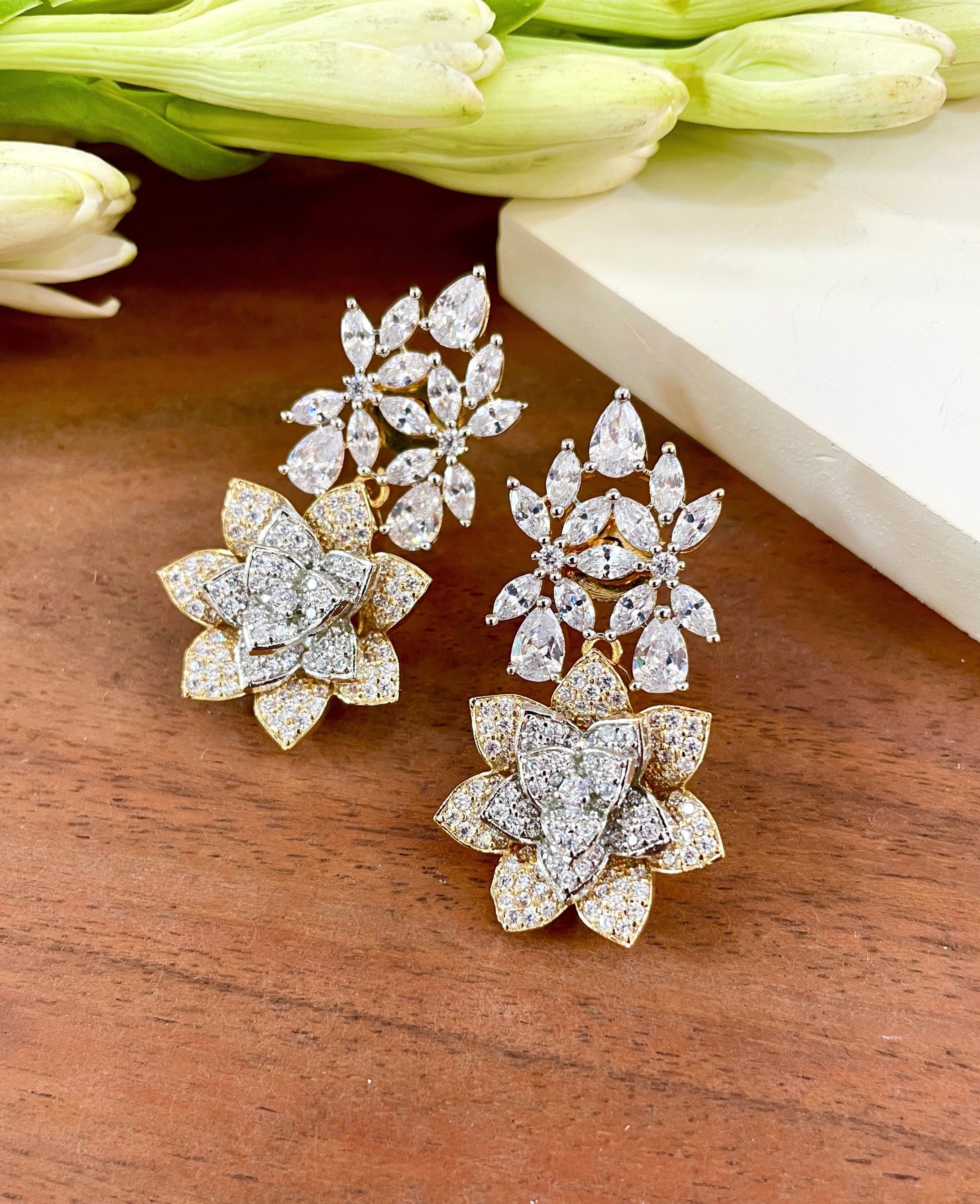 Imitation Jewellery CZ Earrings