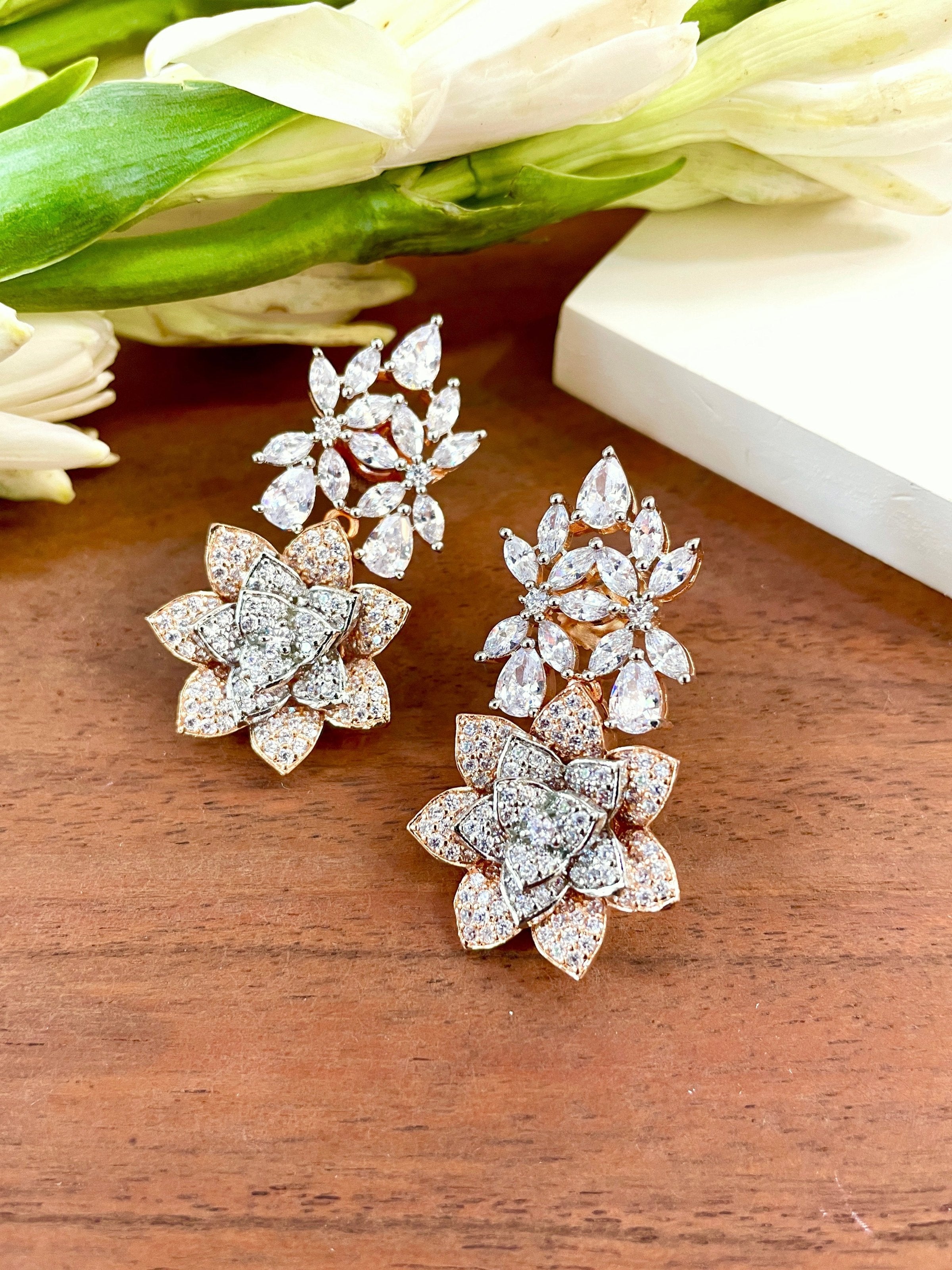 Imitation Jewellery CZ Earrings