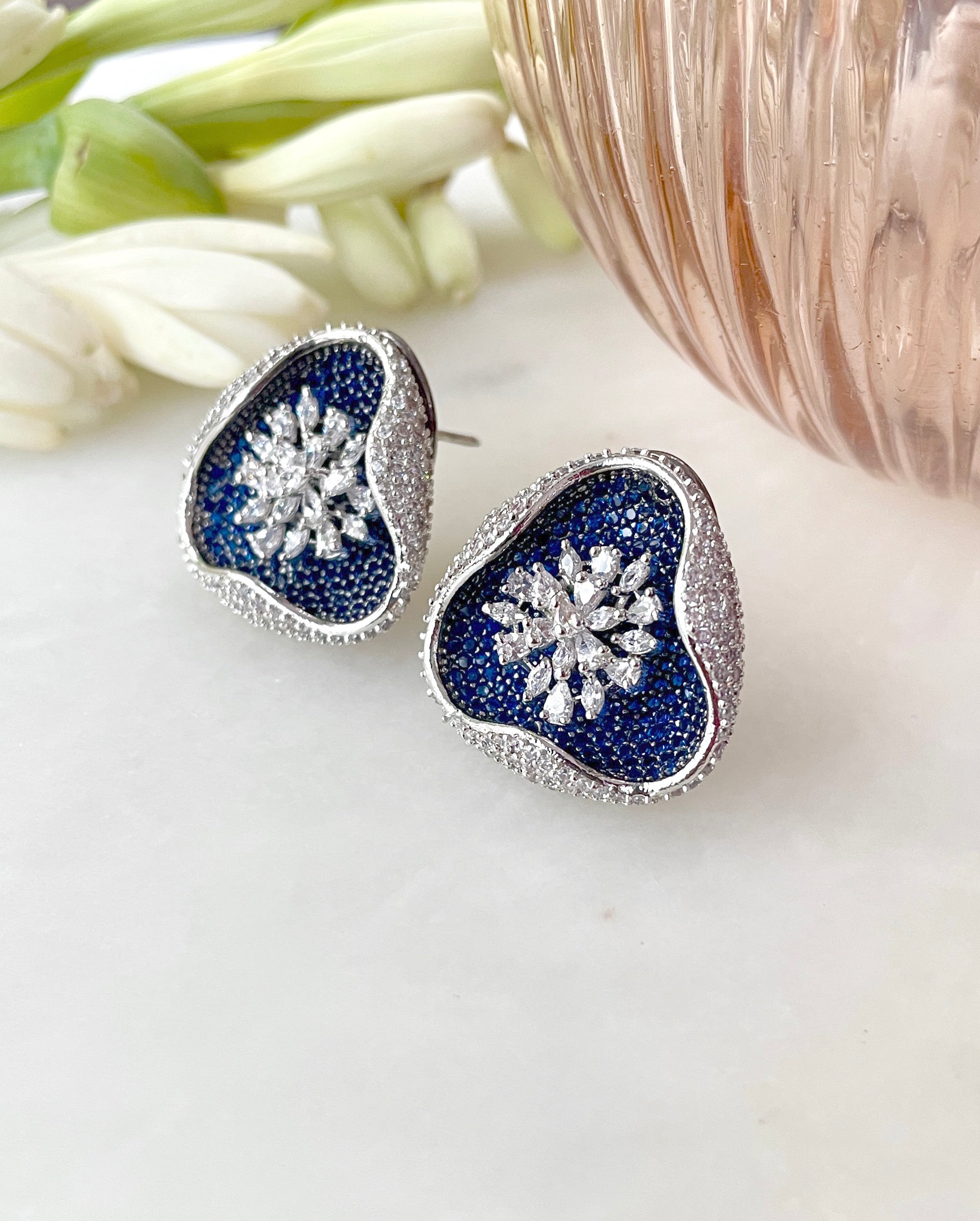 Imitation Jewellery CZ & Color Stone Earrings
