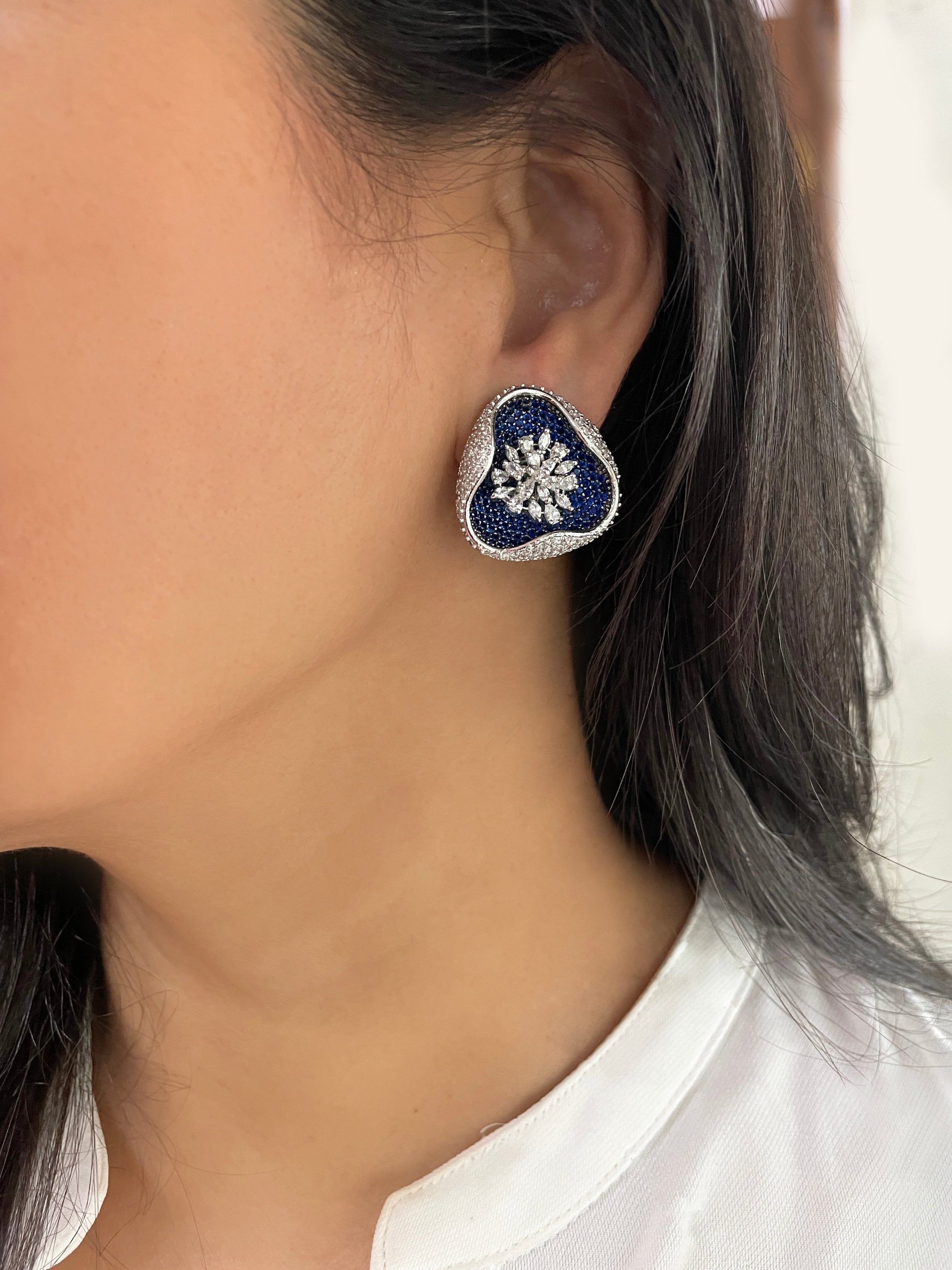 Imitation Jewellery CZ & Color Stone Earrings
