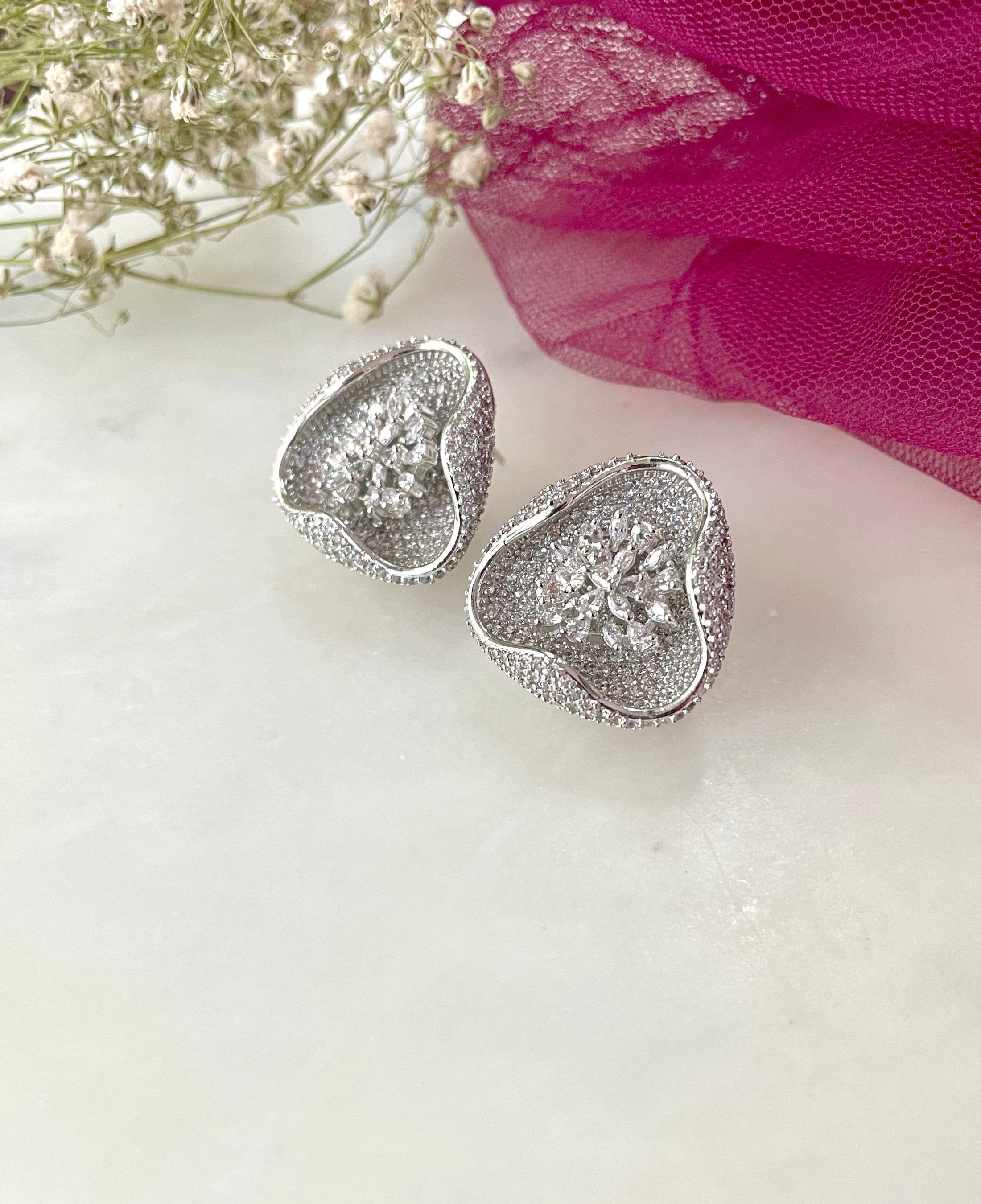 Imitation Jewellery CZ & Earrings