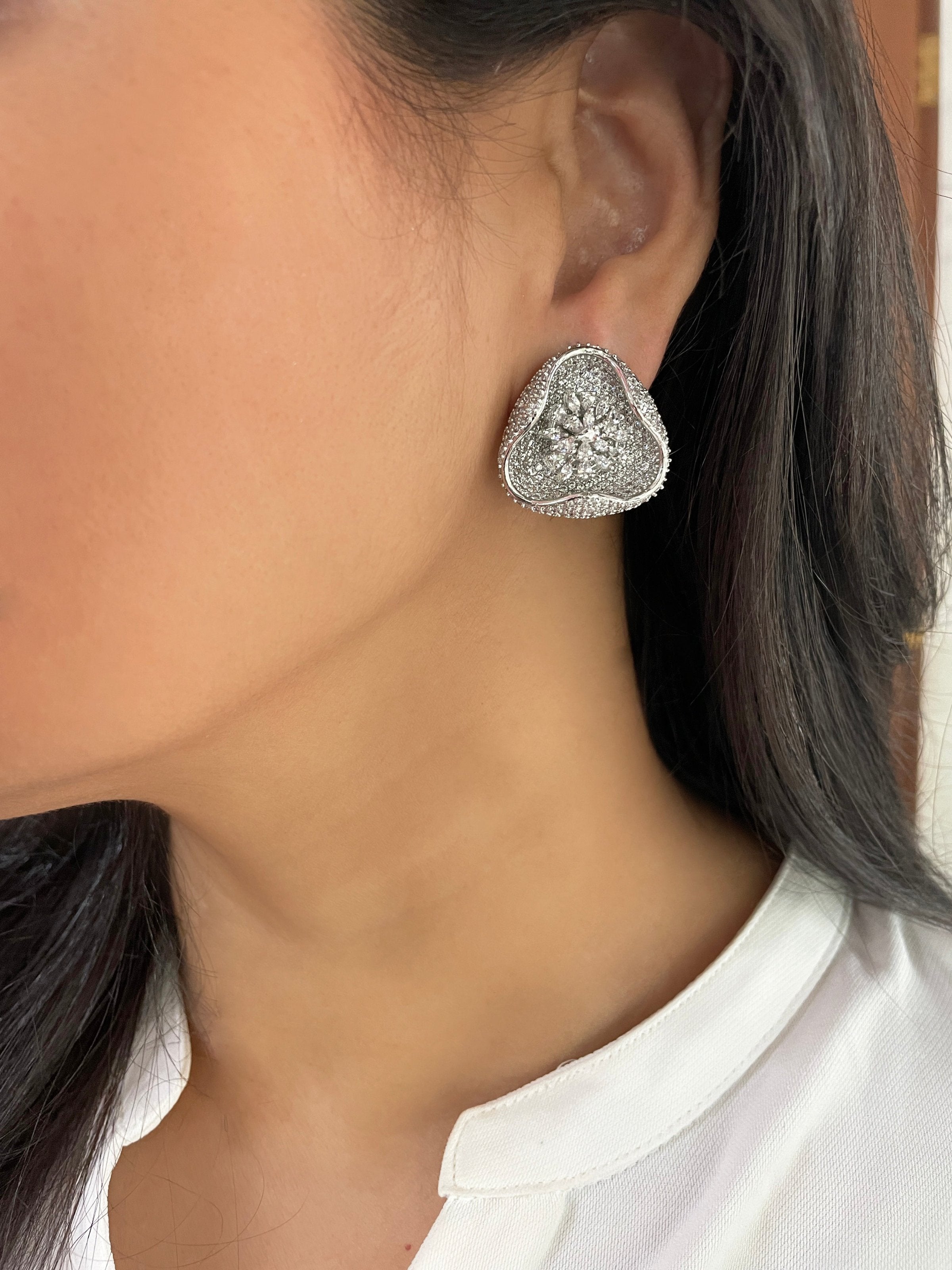 Imitation Jewellery CZ Earrings