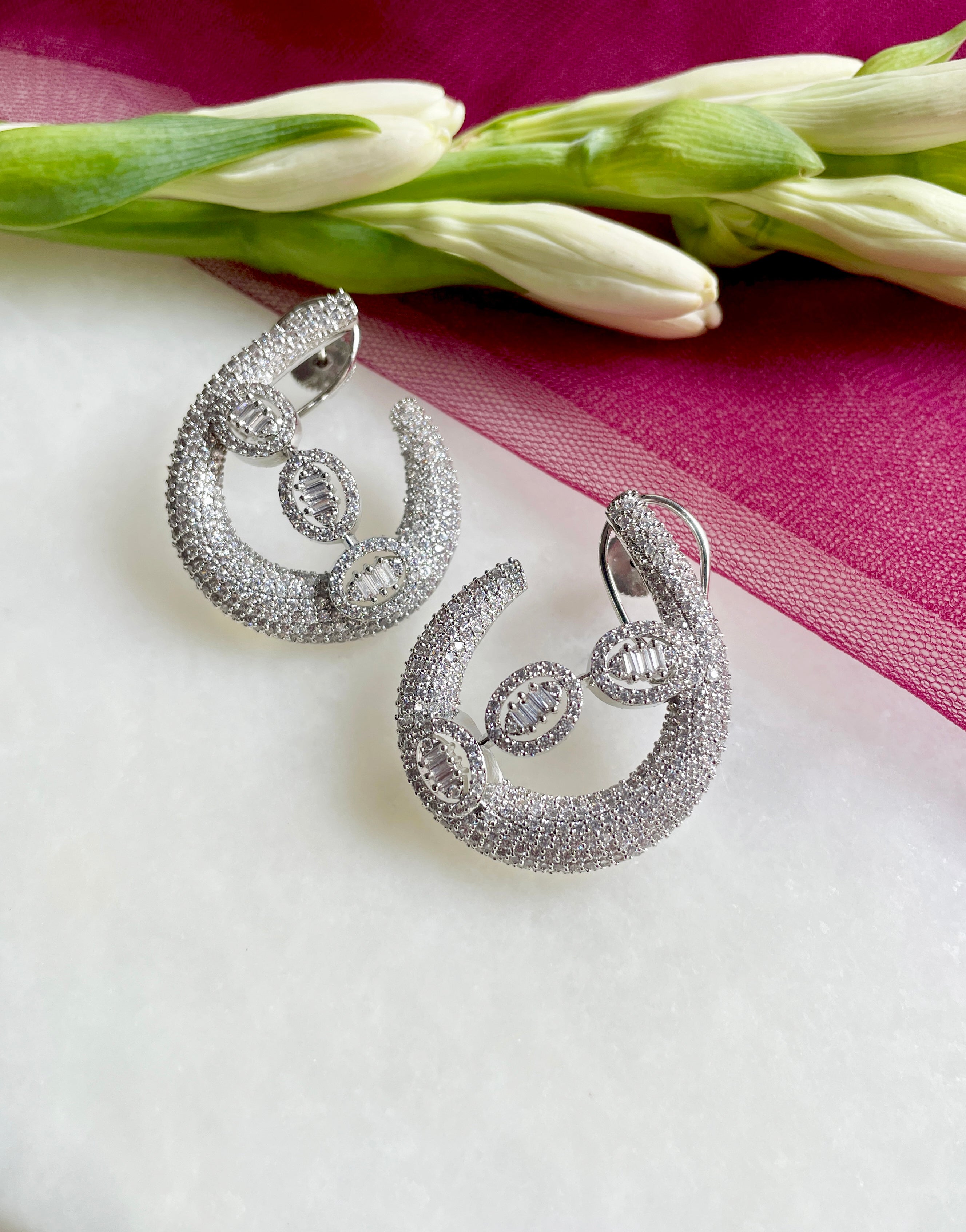 Imitation Jewellery CZ Earrings