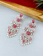 Indie Layered Diamond Designer Earrings