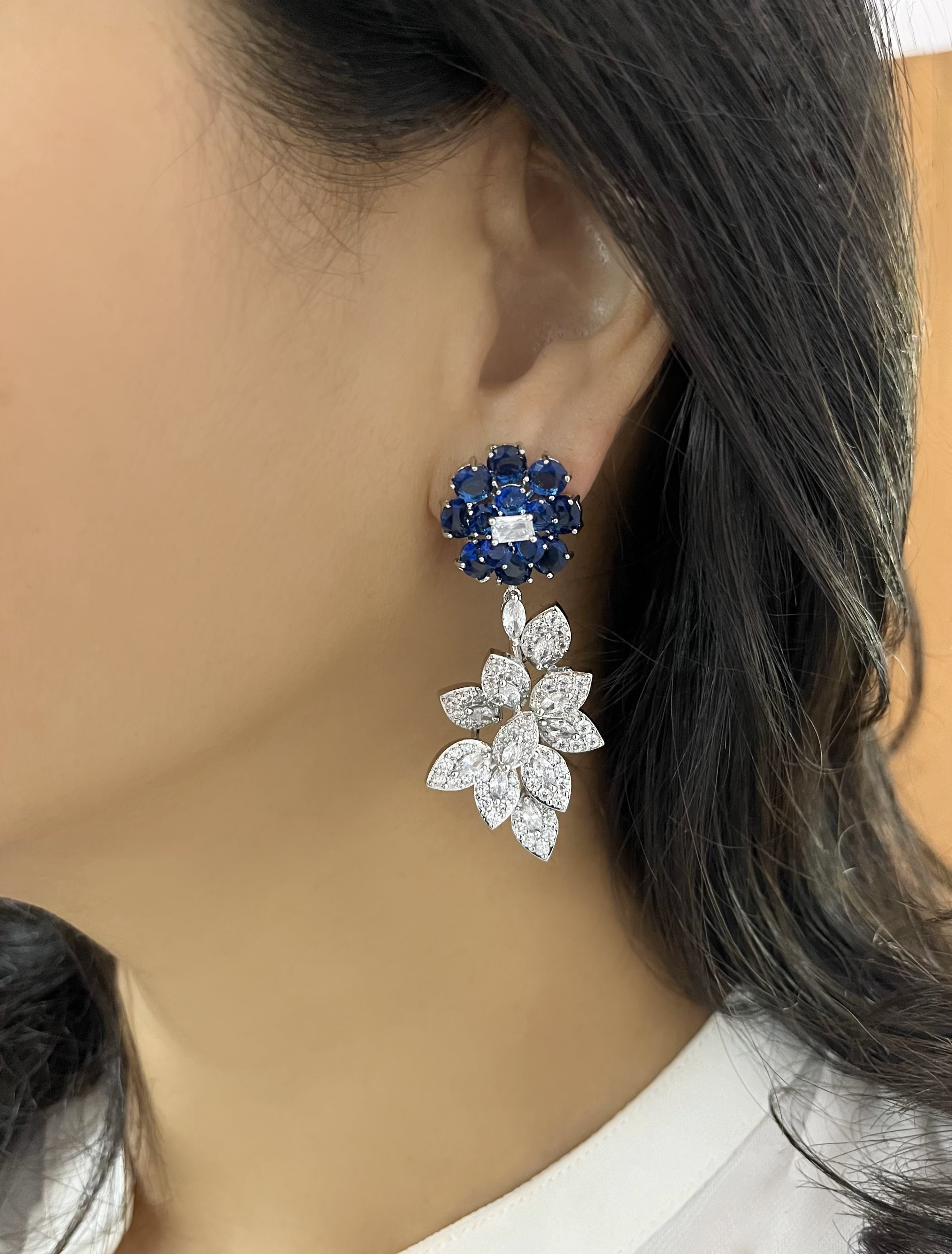 Bloom Diamond Designer Earrings