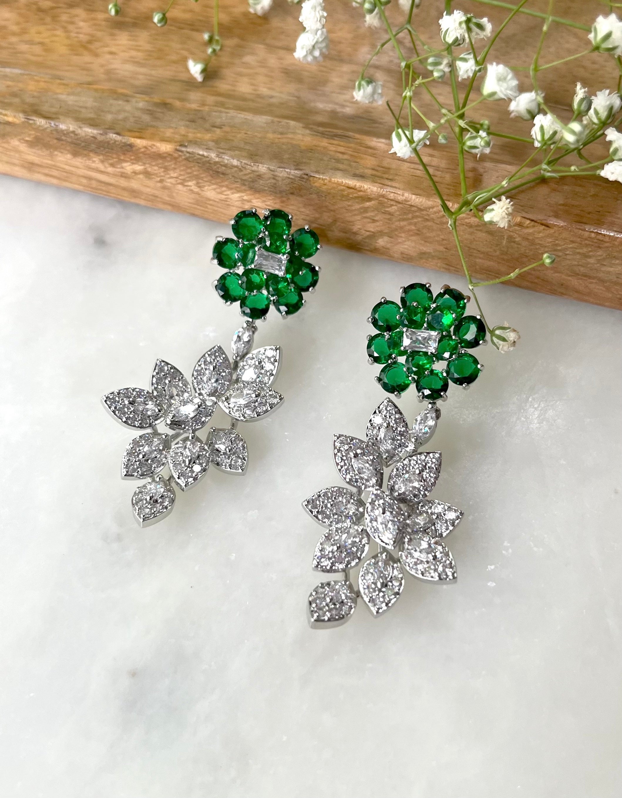 Bloom Diamond Designer Earrings