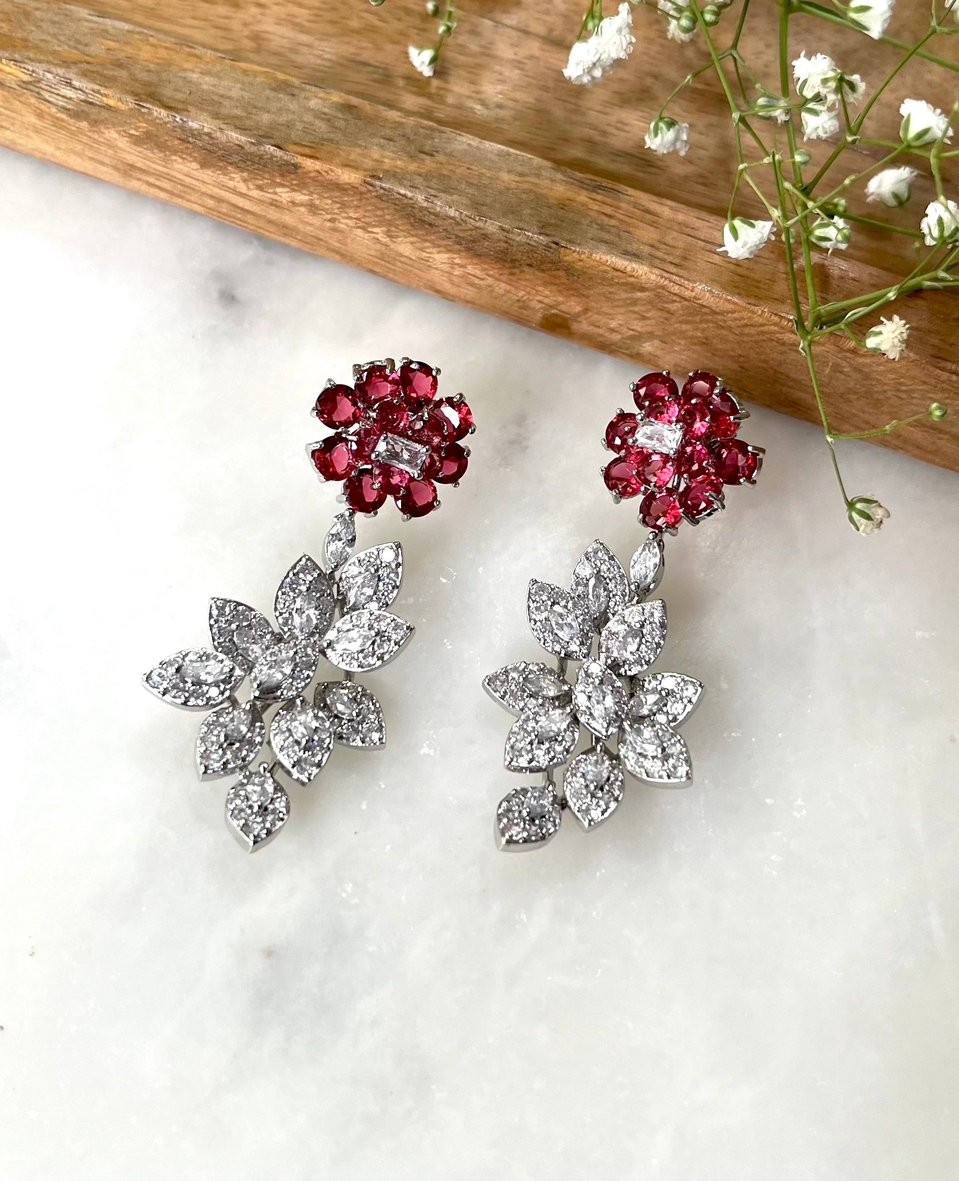 Bloom Diamond Designer Earrings