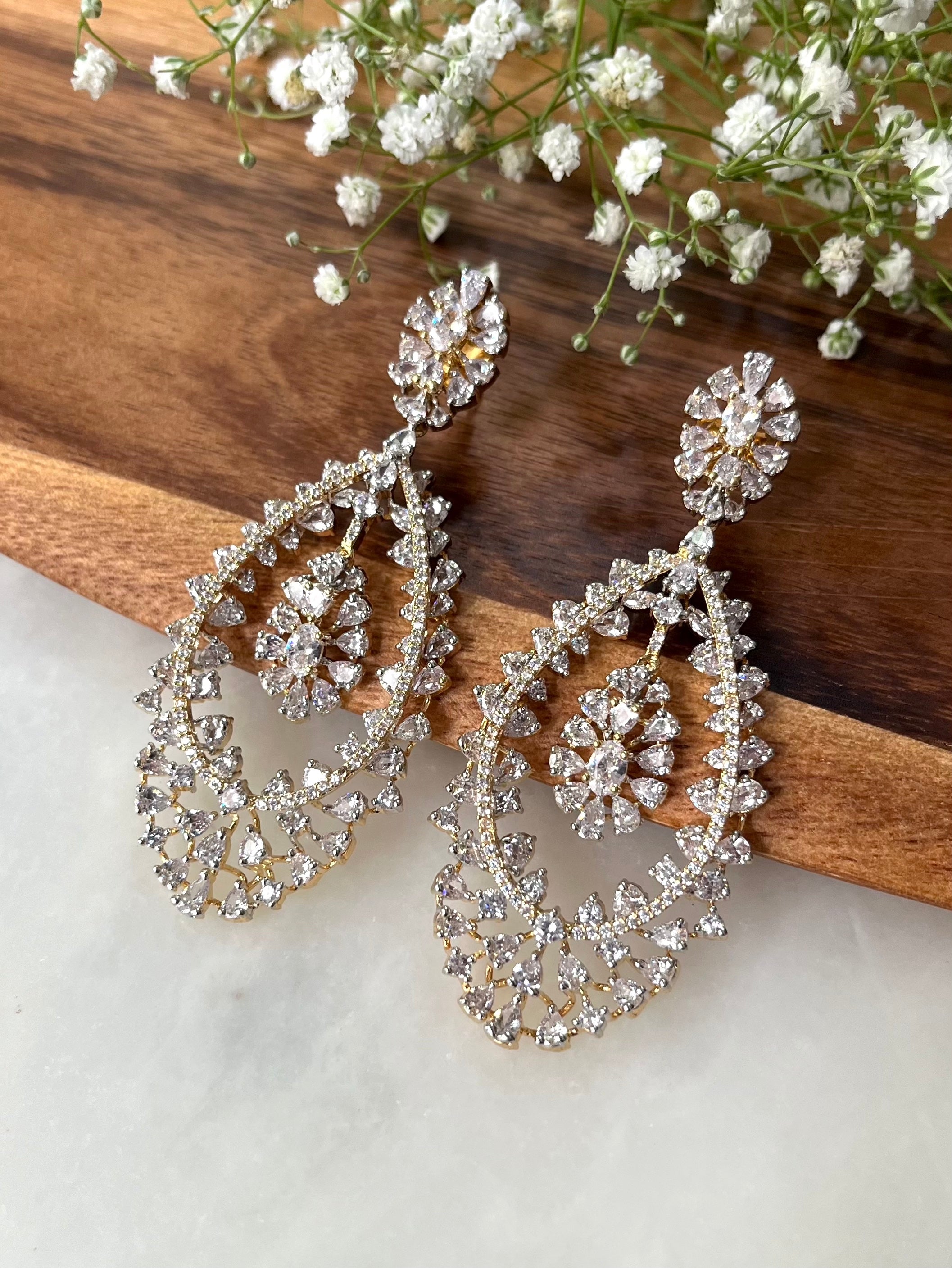 Alina Diamond Designer Earrings