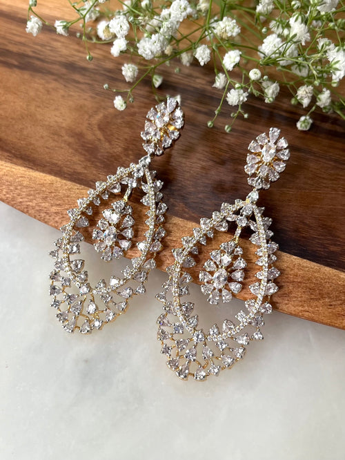 Alina Diamond Designer Earrings