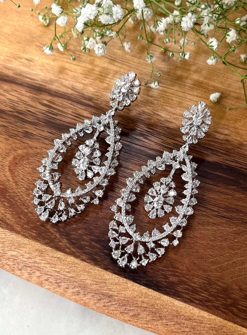 Alina Diamond Designer Earrings