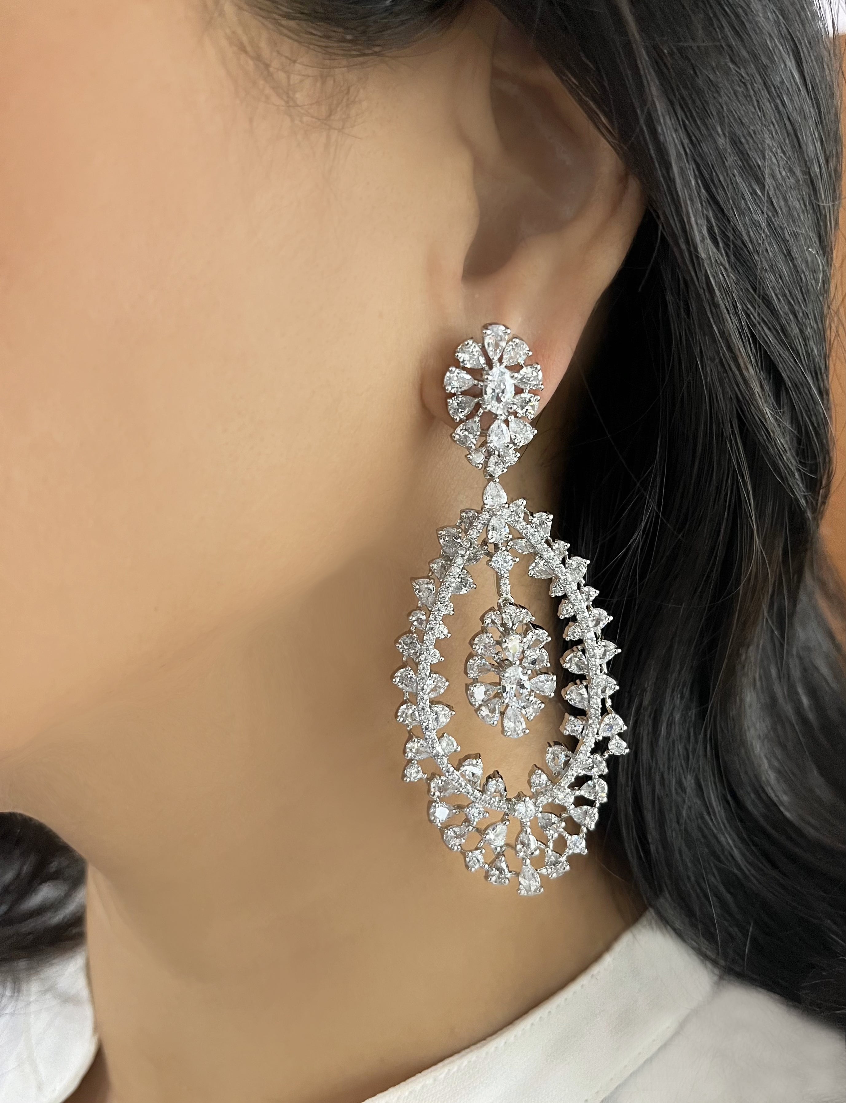 Alina Diamond Designer Earrings