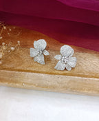 Ferna Floral Diamond Studs