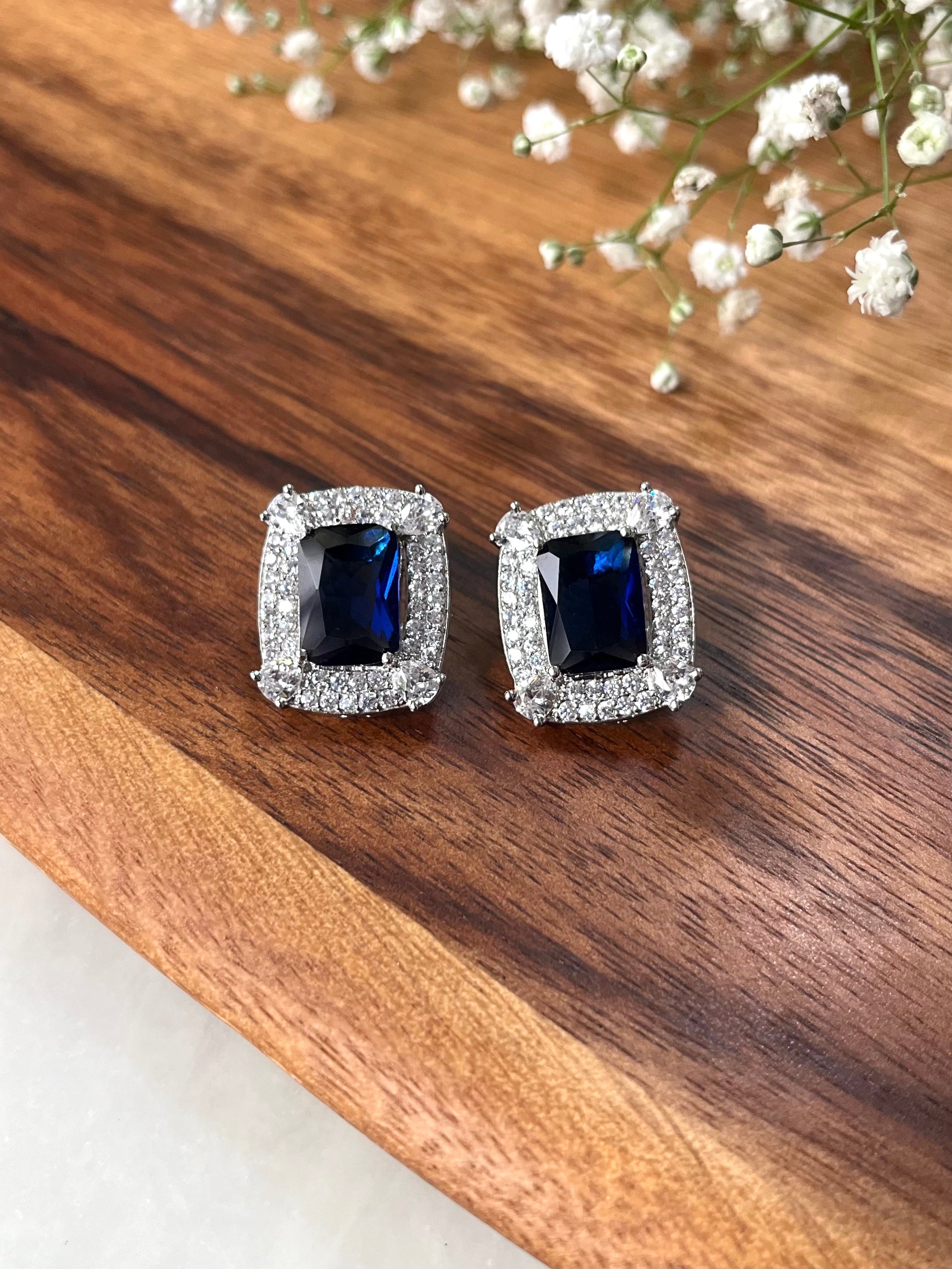 Venus Diamond & Color Stone Studs