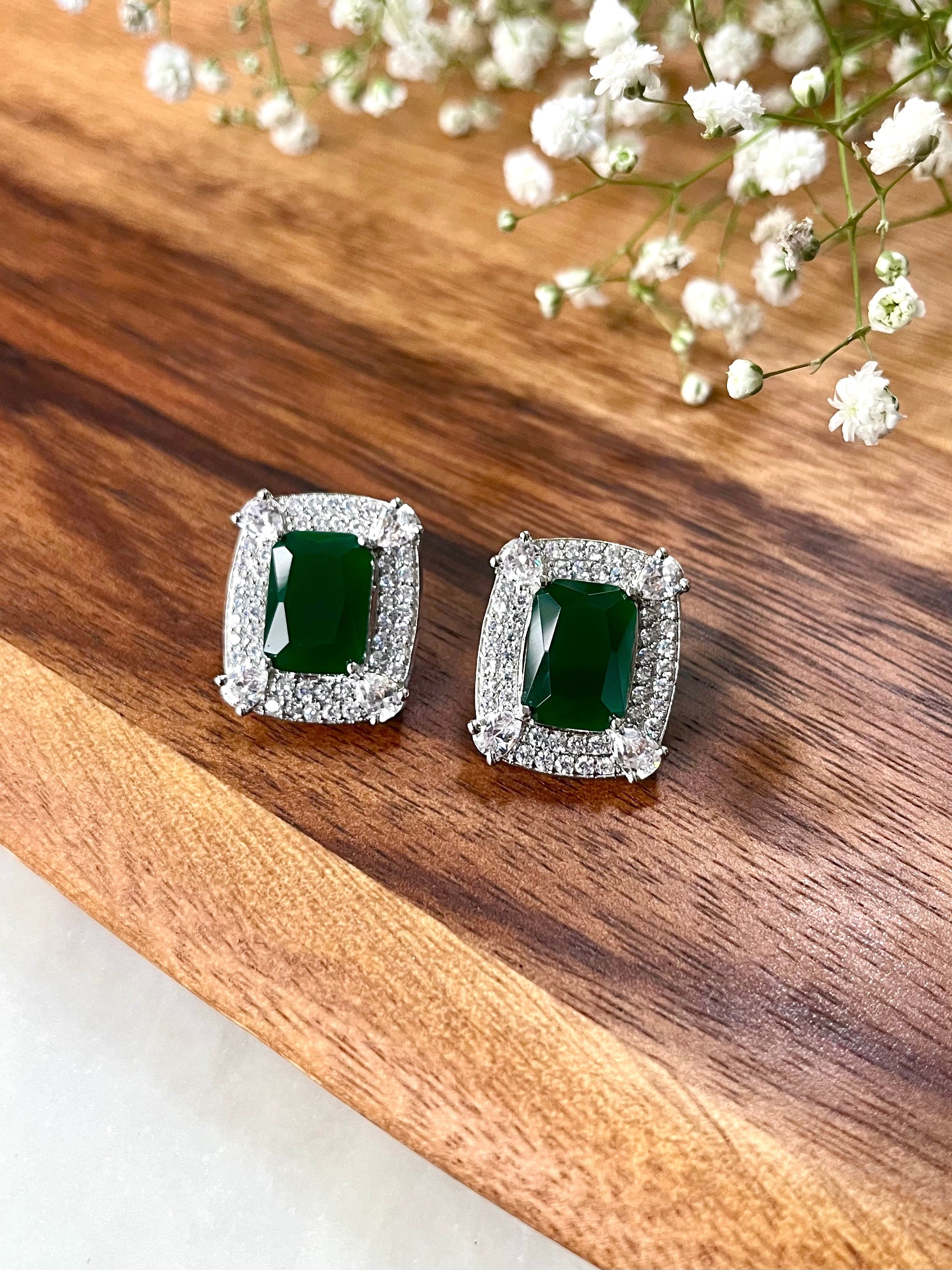 Venus Diamond & Color Stone Studs