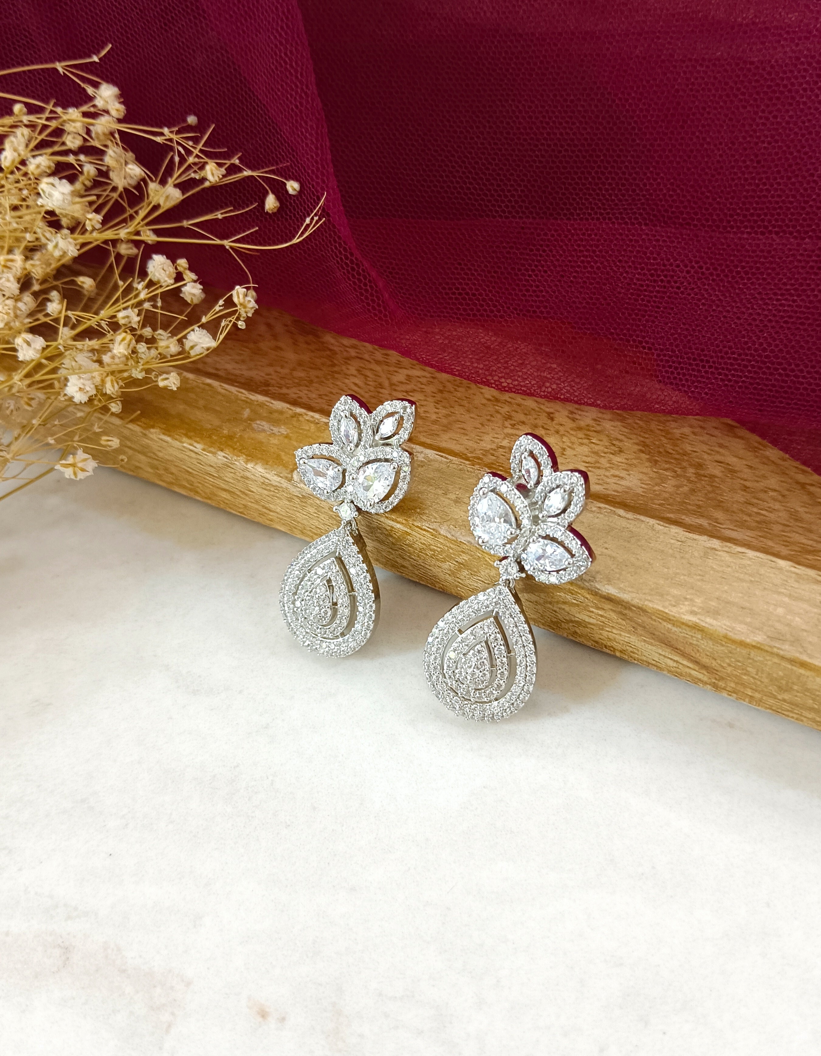 Opala Diamond Designer Earrings