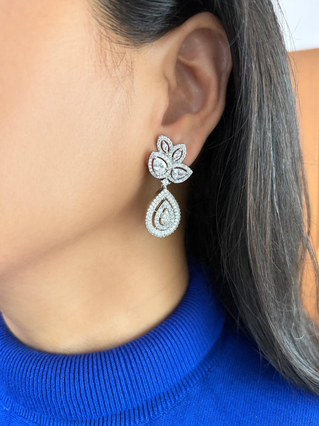 Opala Diamond Designer Earrings