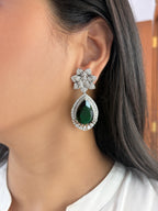 Emily Diamond Statement Earrings