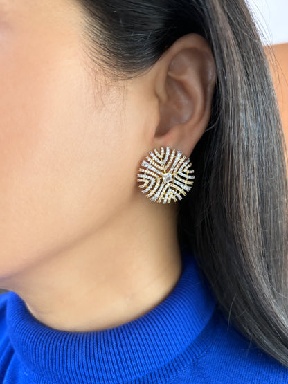 Nesti Diamond Designer Studs