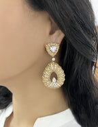Goldie Contemporary Statement Earrings