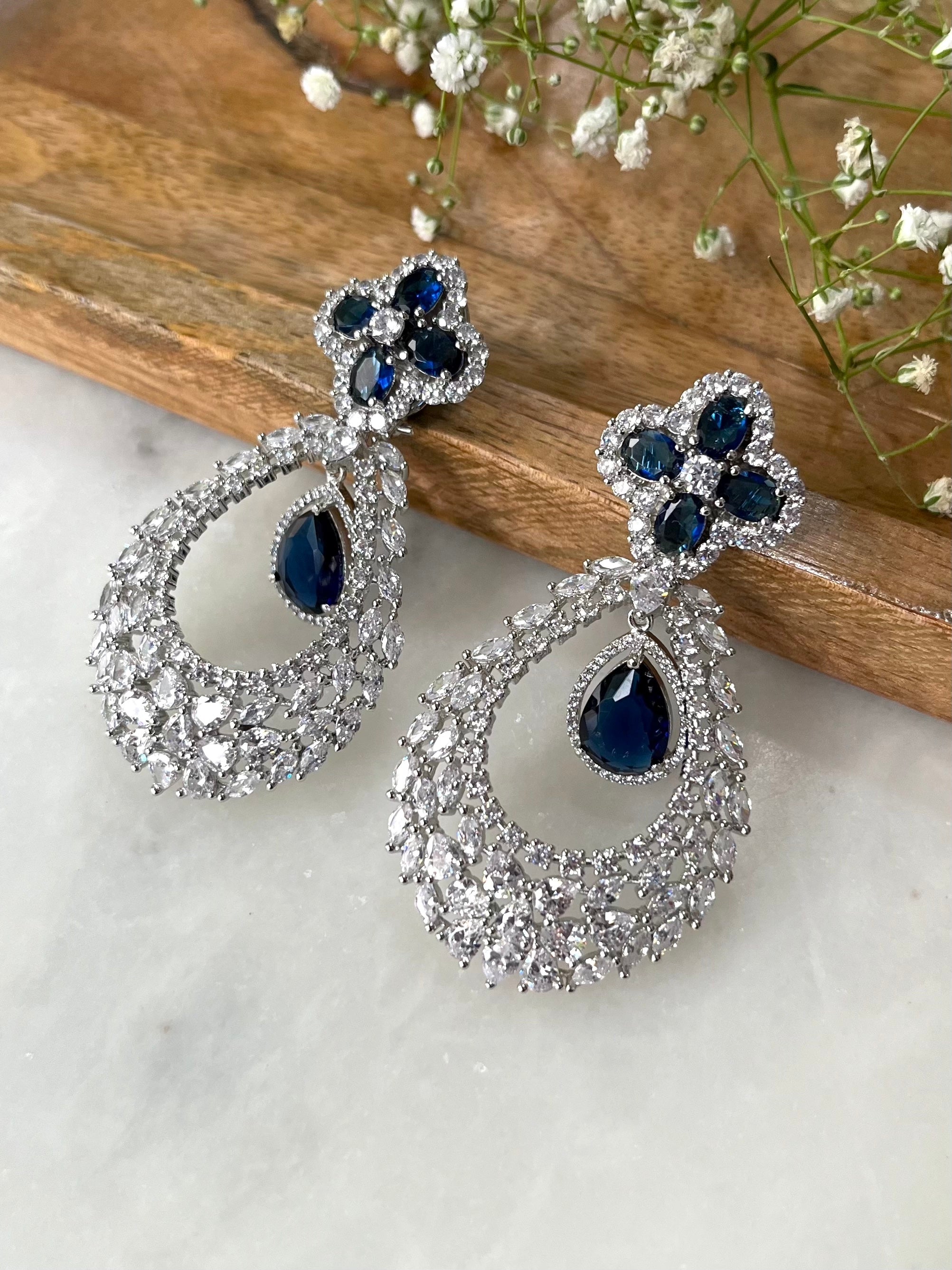 Sonnet Diamond Statement Earrings