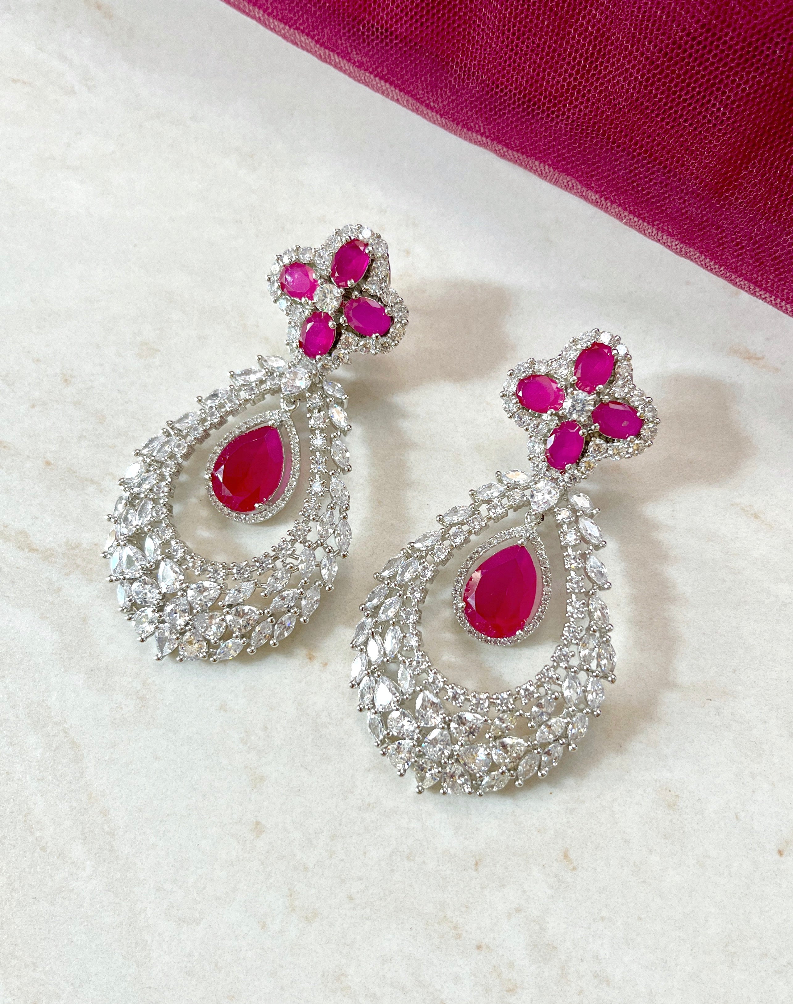 Sonnet Diamond Statement Earrings