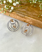 Circa Designer Diamond Stud Earrings