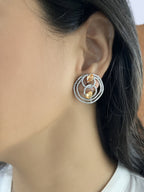 Circa Designer Diamond Stud Earrings