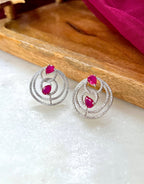 Circa Designer Diamond Stud Earrings