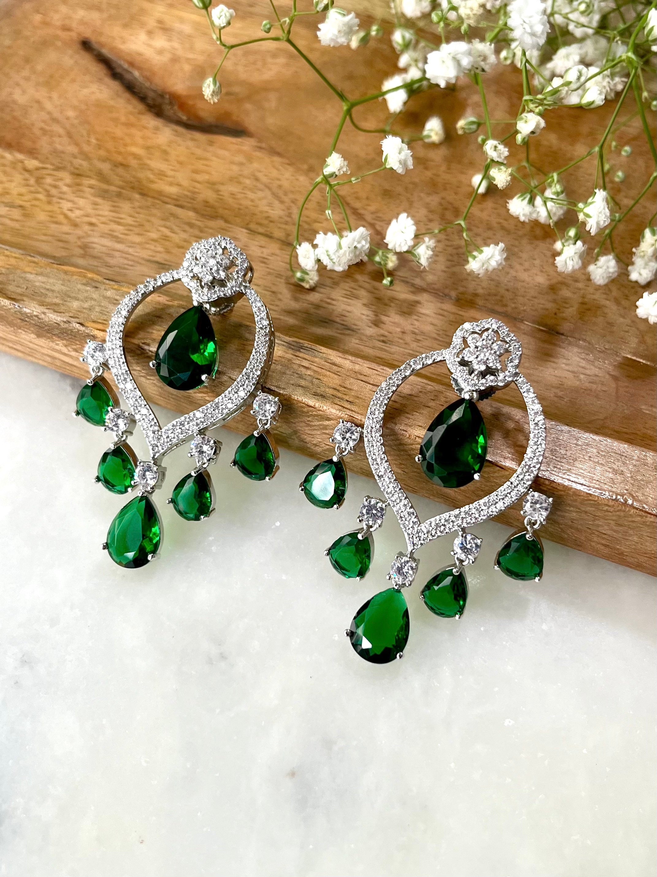 Eleanor Diamond Designer Earrings