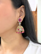 Naira Traditional Jhumka Earrings